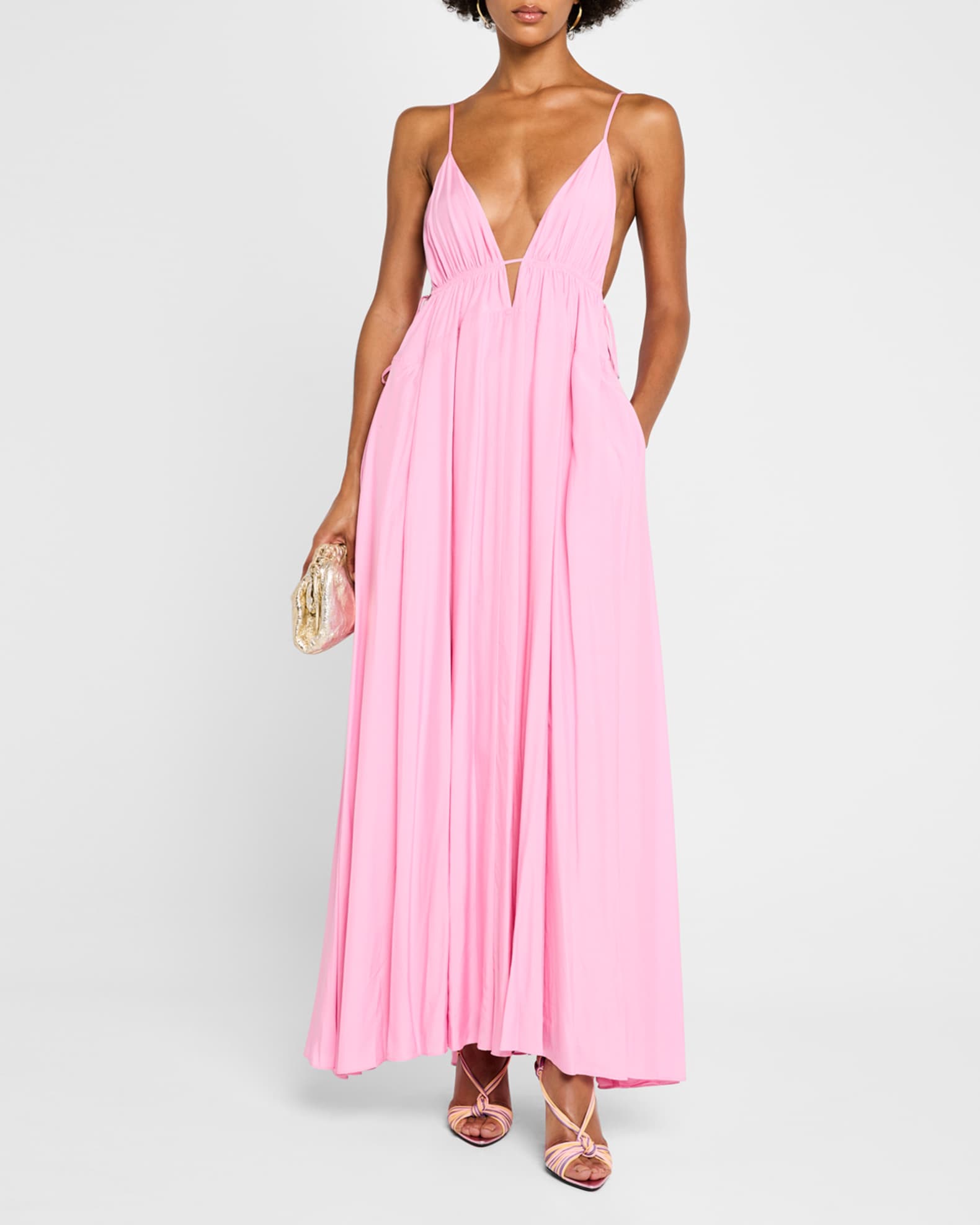 Josephine V-Neck Maxi Dress 1