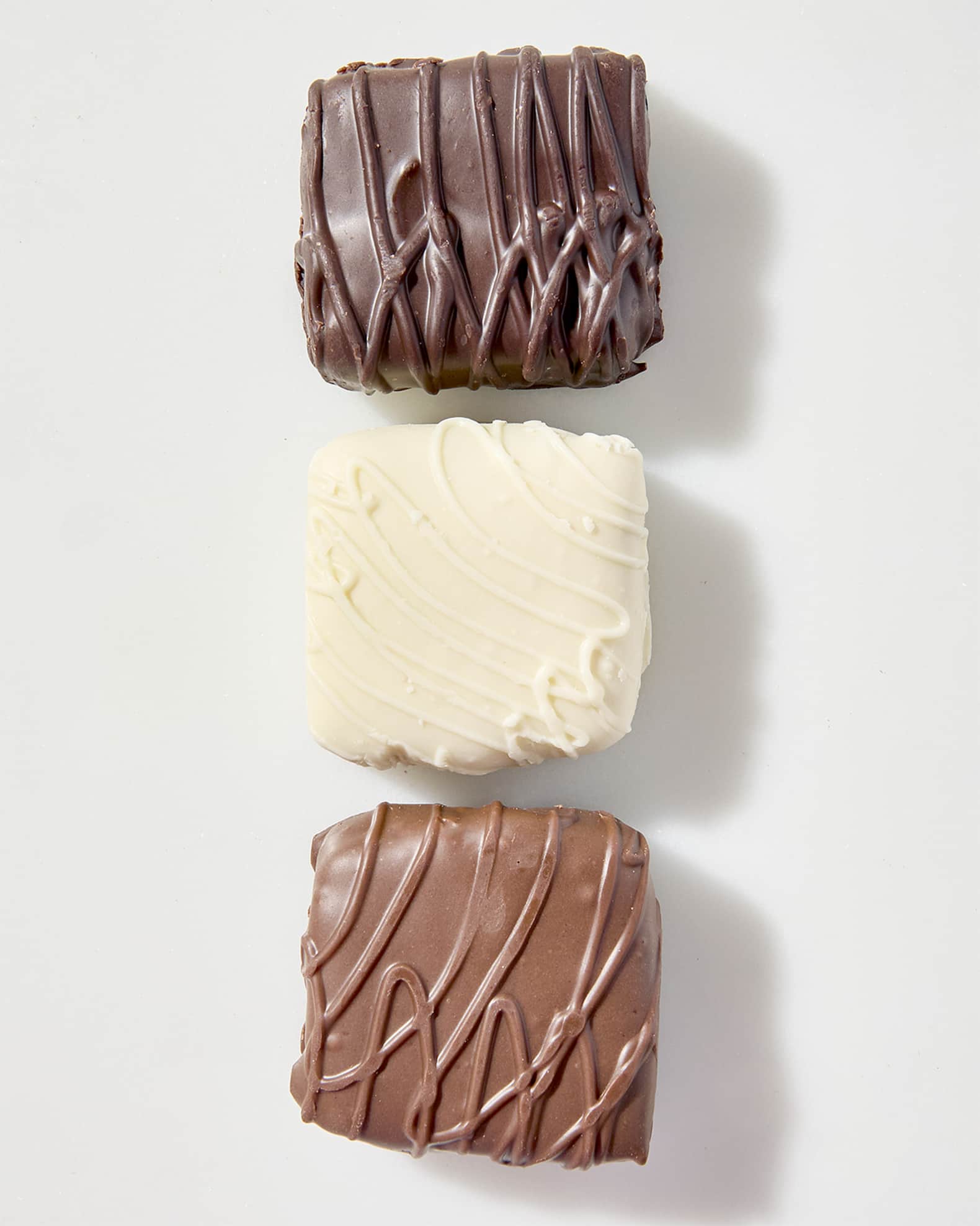 Neiman Marcus Assorted 16Piece Chocolate Covered Fruit Cake Squares