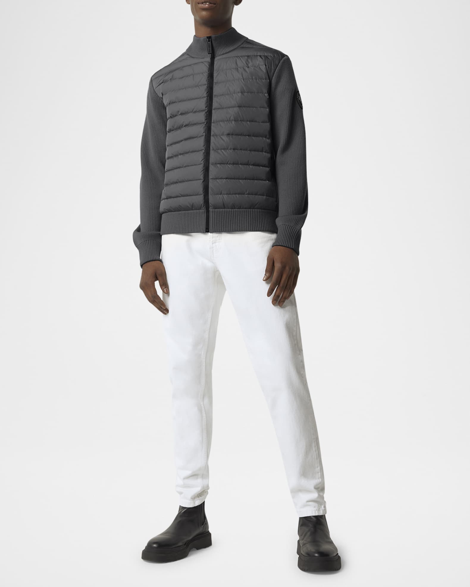 世界の Goose Canada Men's Marcus Neiman | Jacket Knit Hybridge ジャケット・アウター