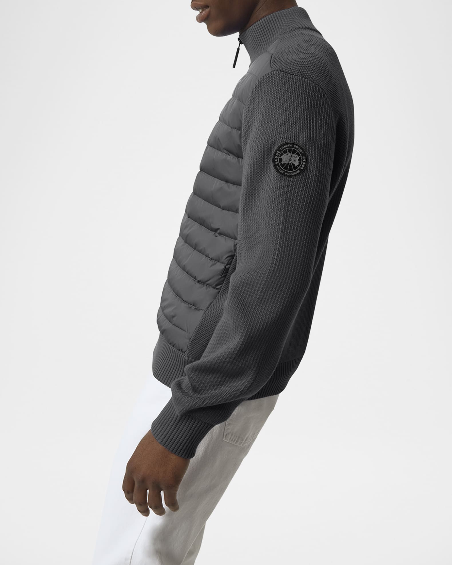 Canada goose hybridge knit anorak jacket clearance