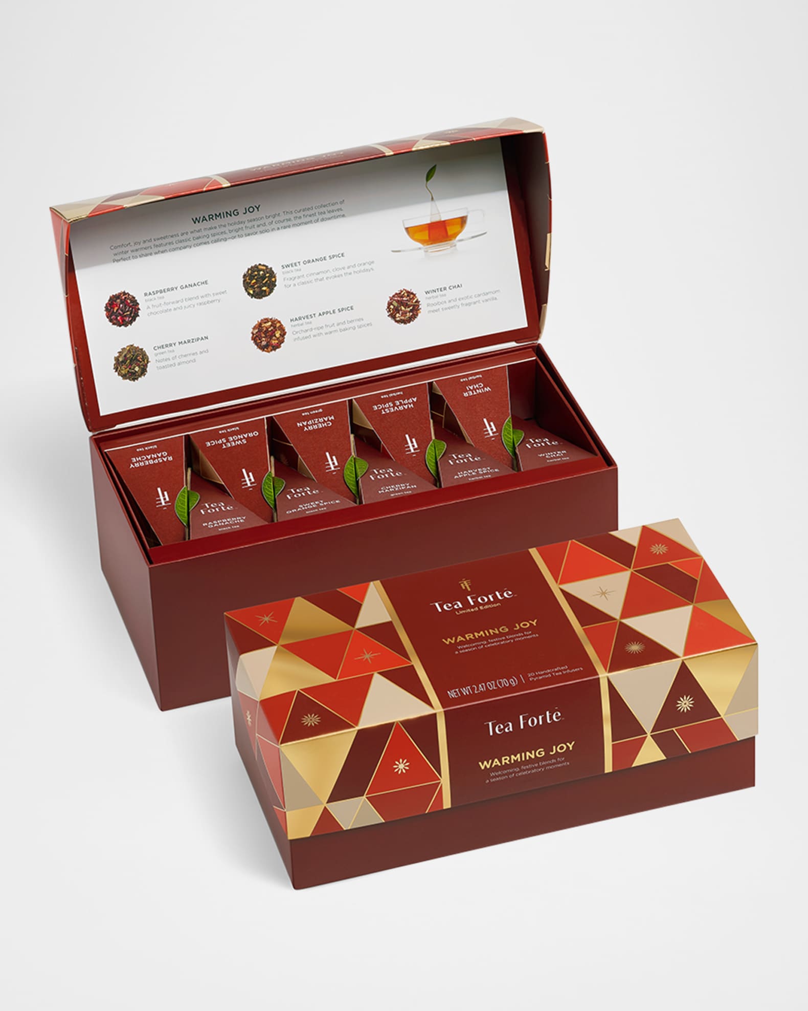 Tea Forte Warming Joy Limited Edition Tea Presentation Box Neiman Marcus