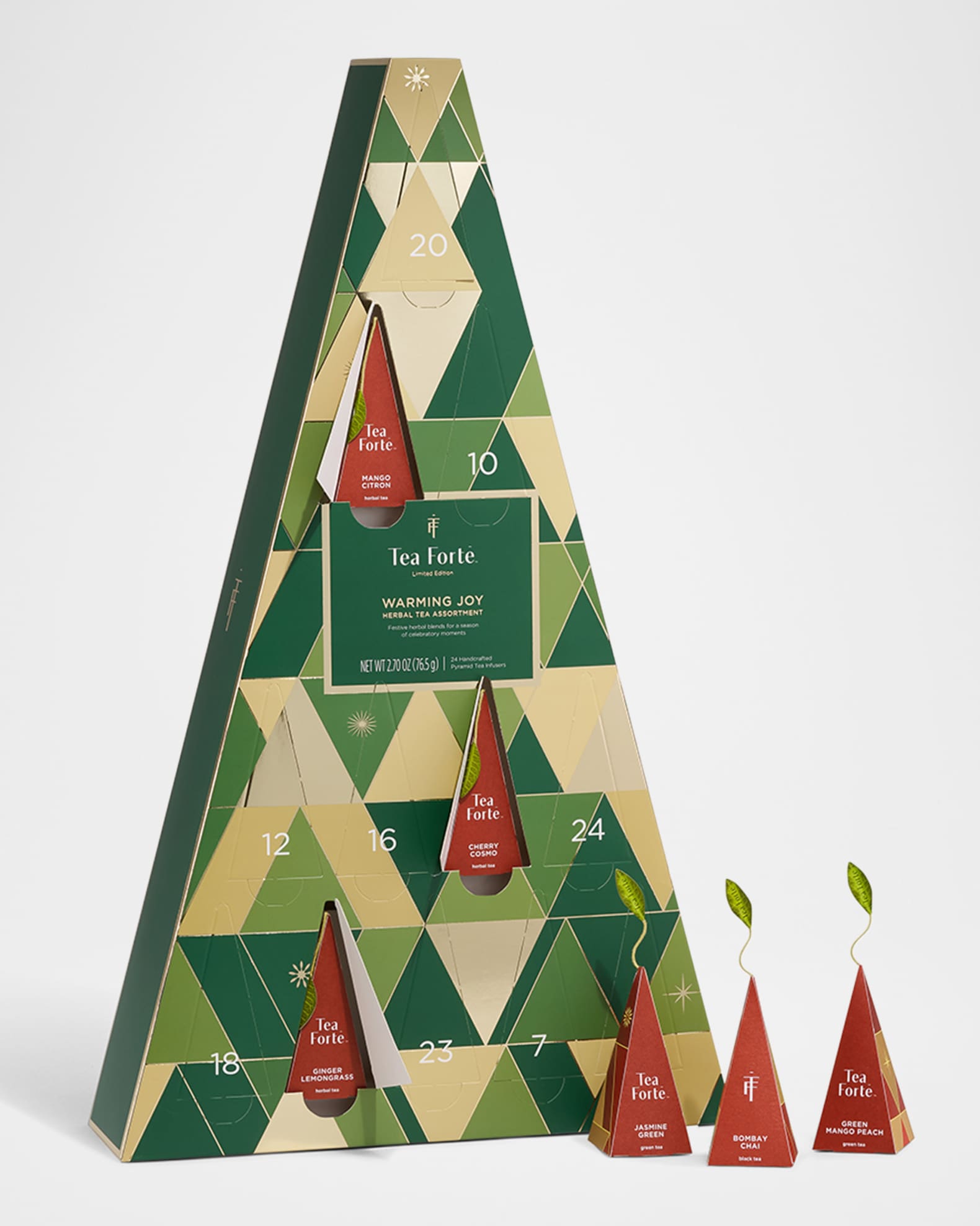 Tea Forte Warming Joy Limited Edition Herbal Tea Advent Calendar