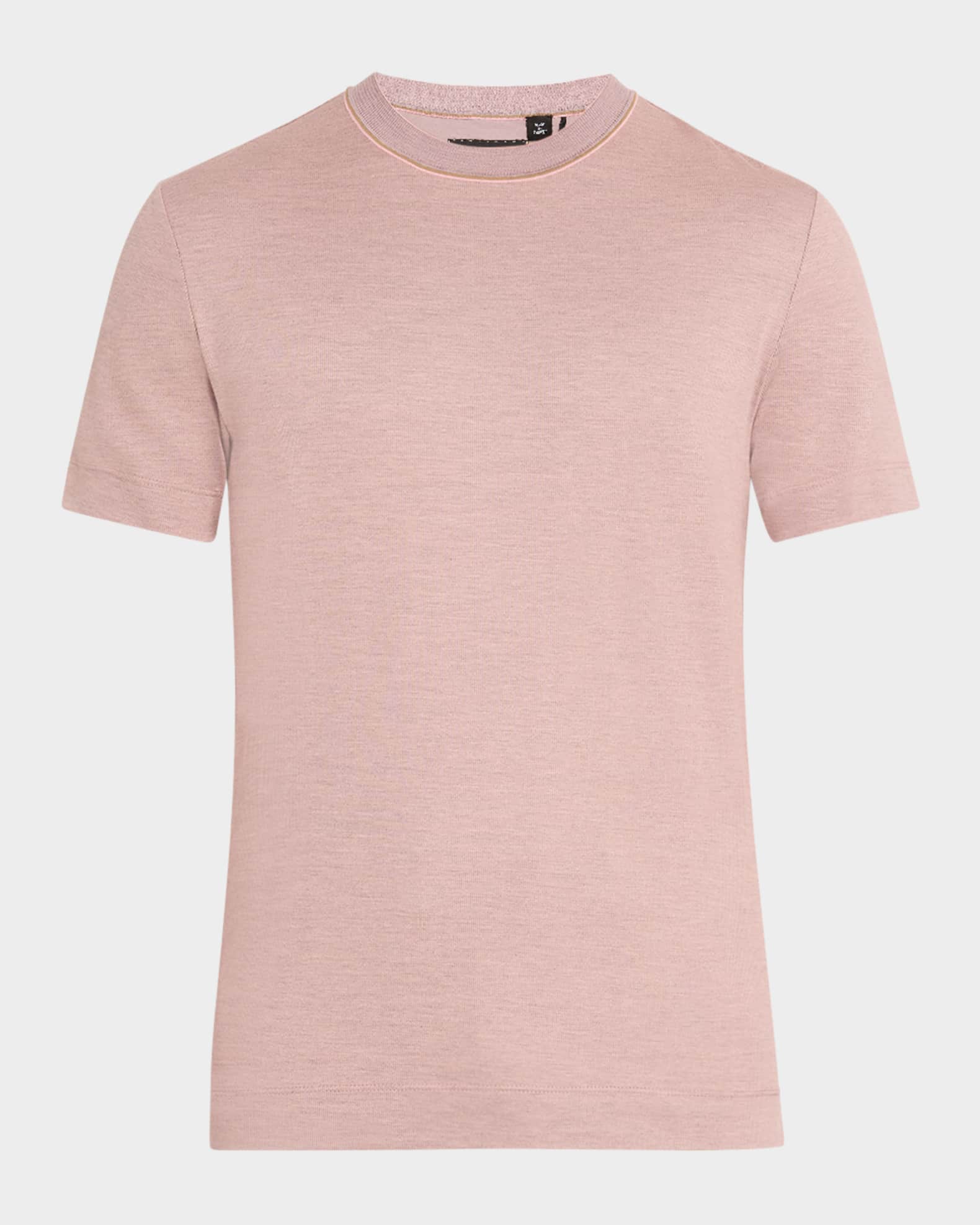 Men's Tesar Cotton and Silk T-Shirt 0