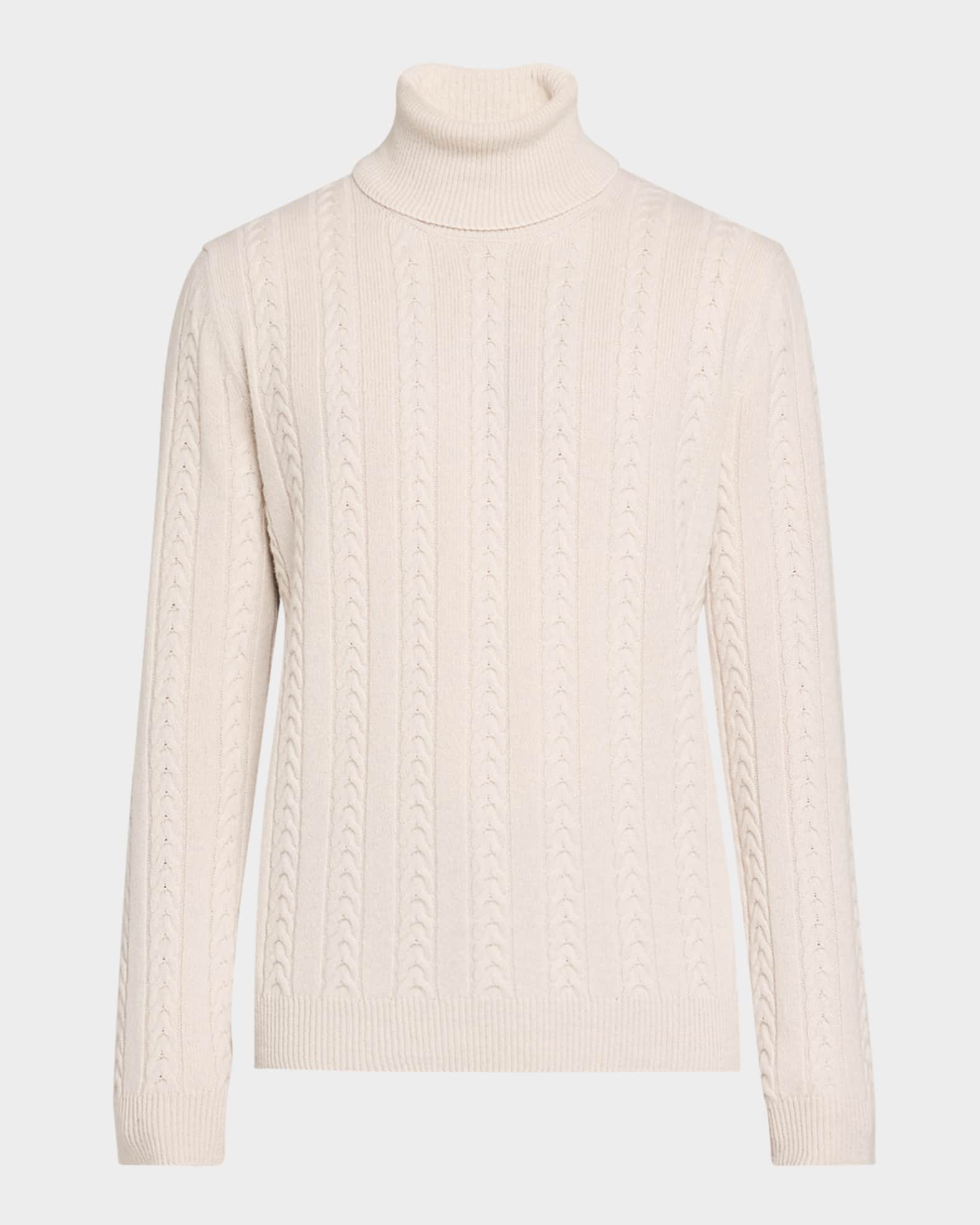 Men's Eribo Wool and Cashmere Turtleneck Sweater 0