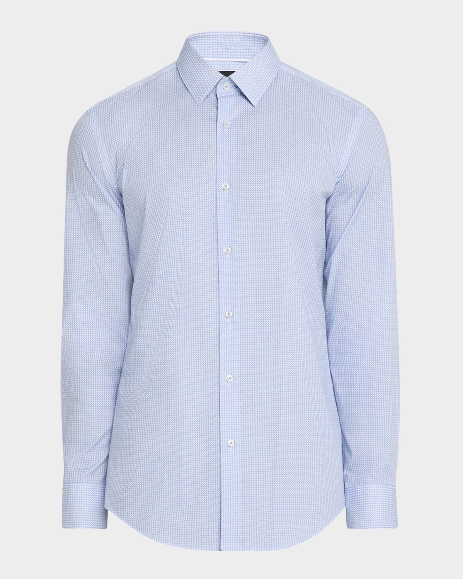 Men's Hank Microprint Dress Shirt 0