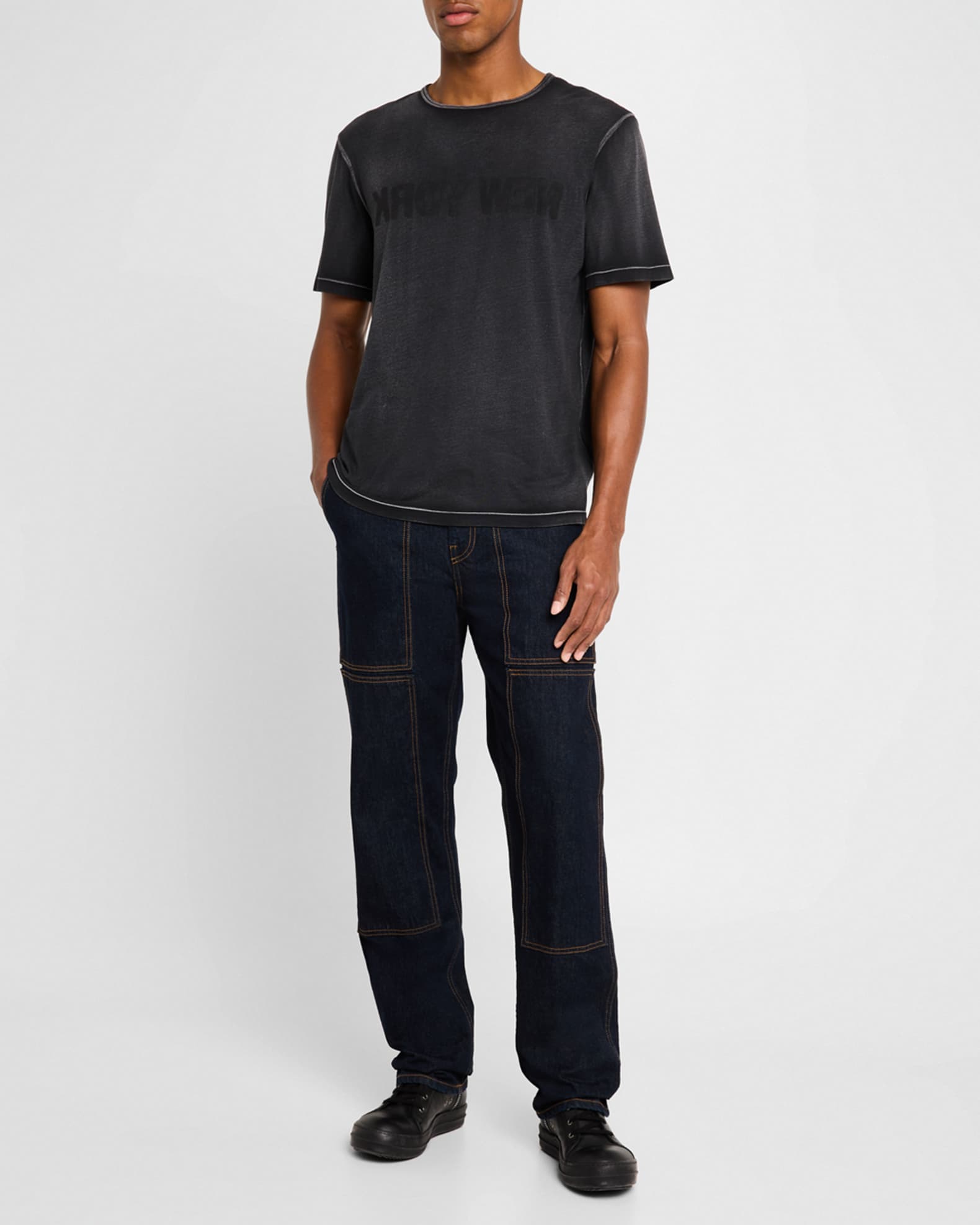 Men's Thin Jersey New York T-Shirt 1