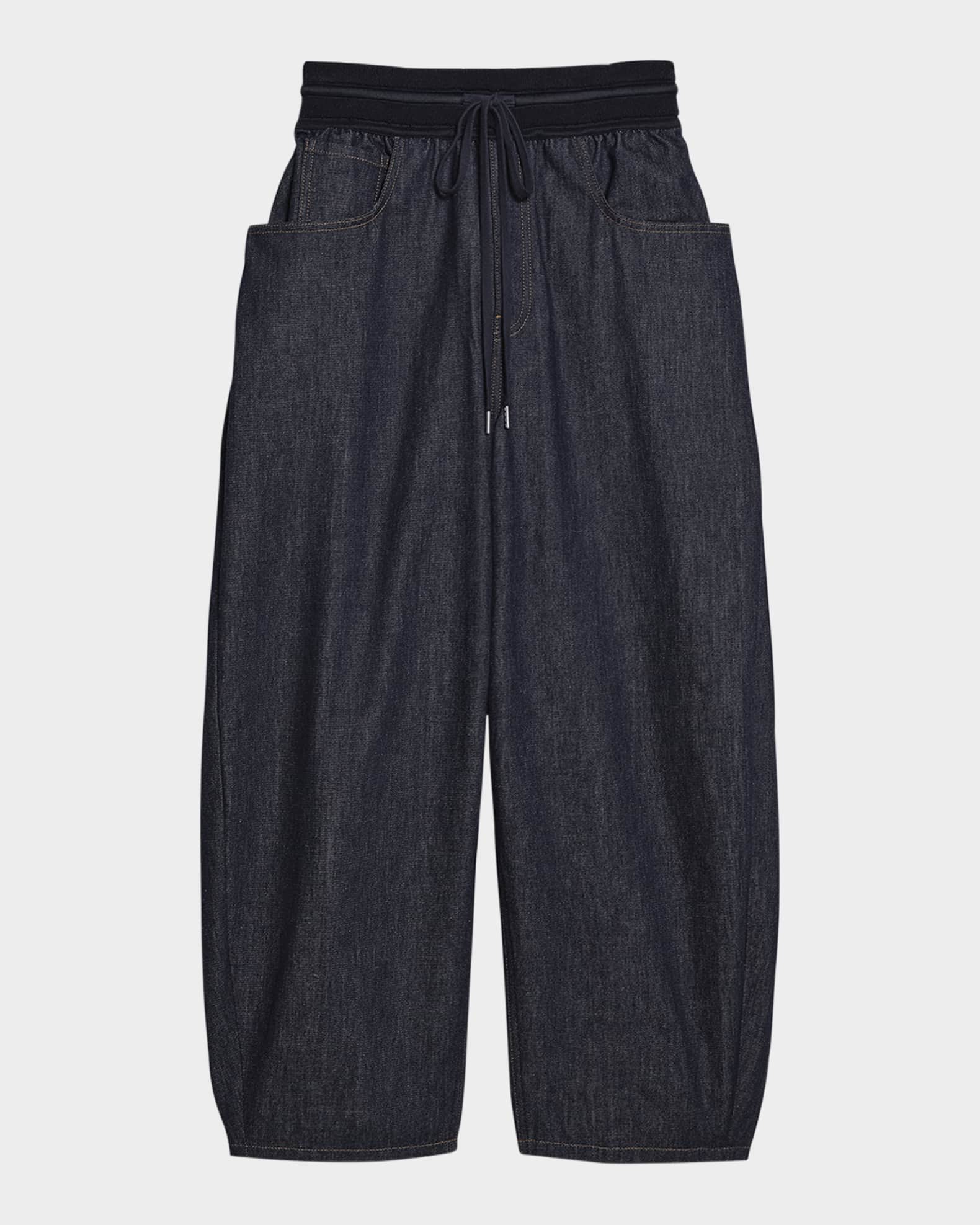 Men's Raw Denim Cocoon Jeans 0