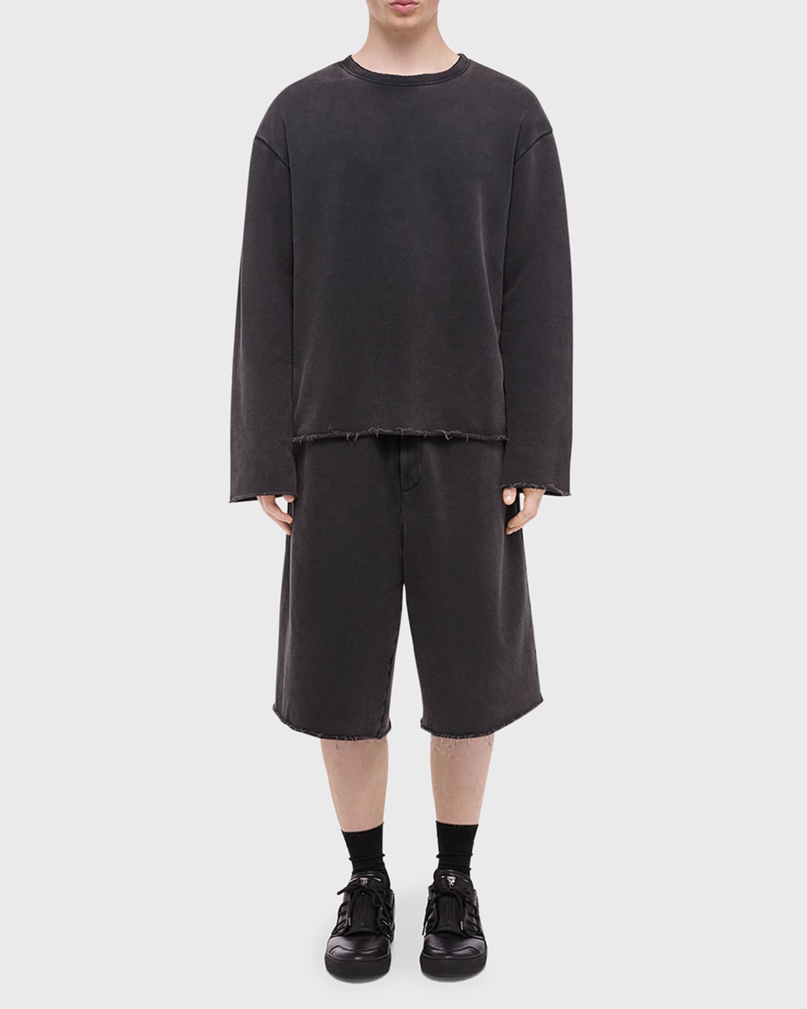 Men's Washed Terry Oversized T-Shirt 1