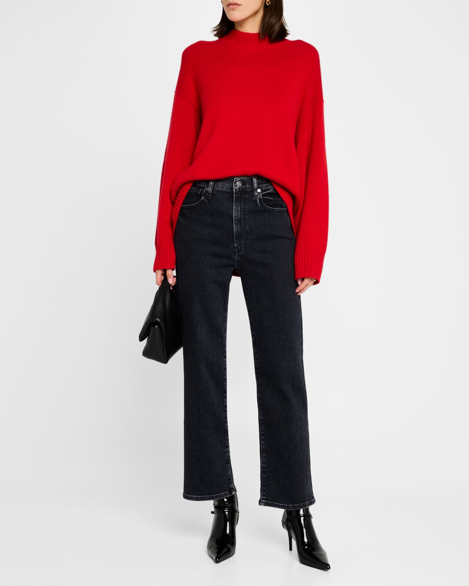 Le Sleek Straight Jeans 1