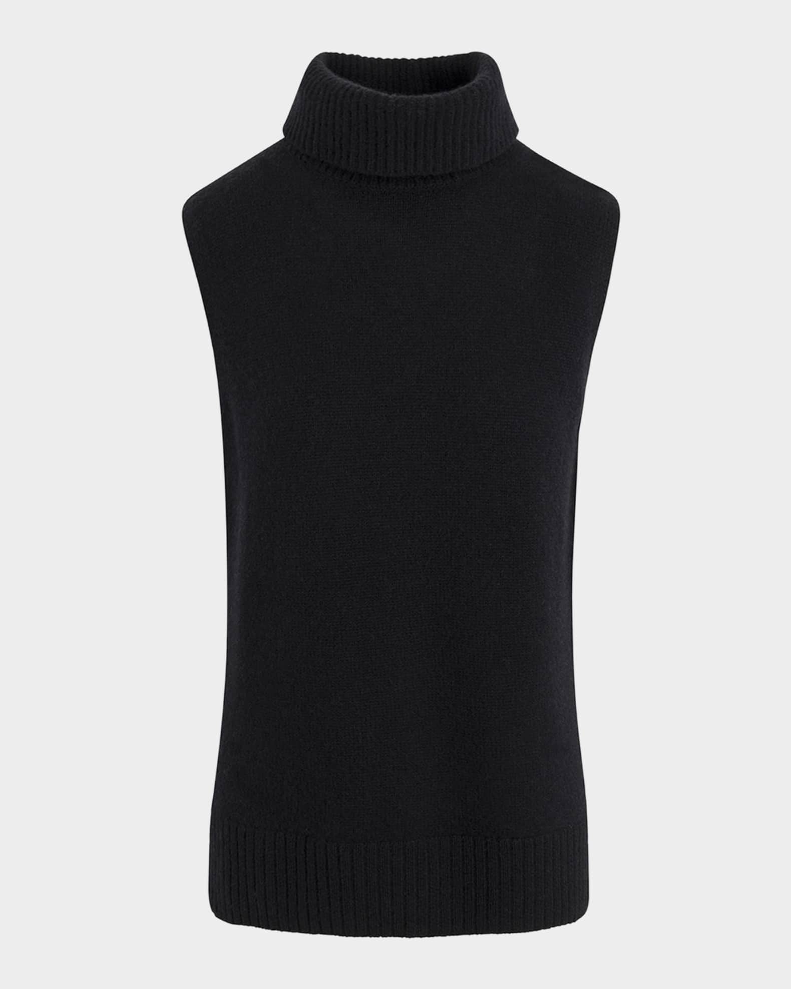 Sleeveless roll neck jumper 2025
