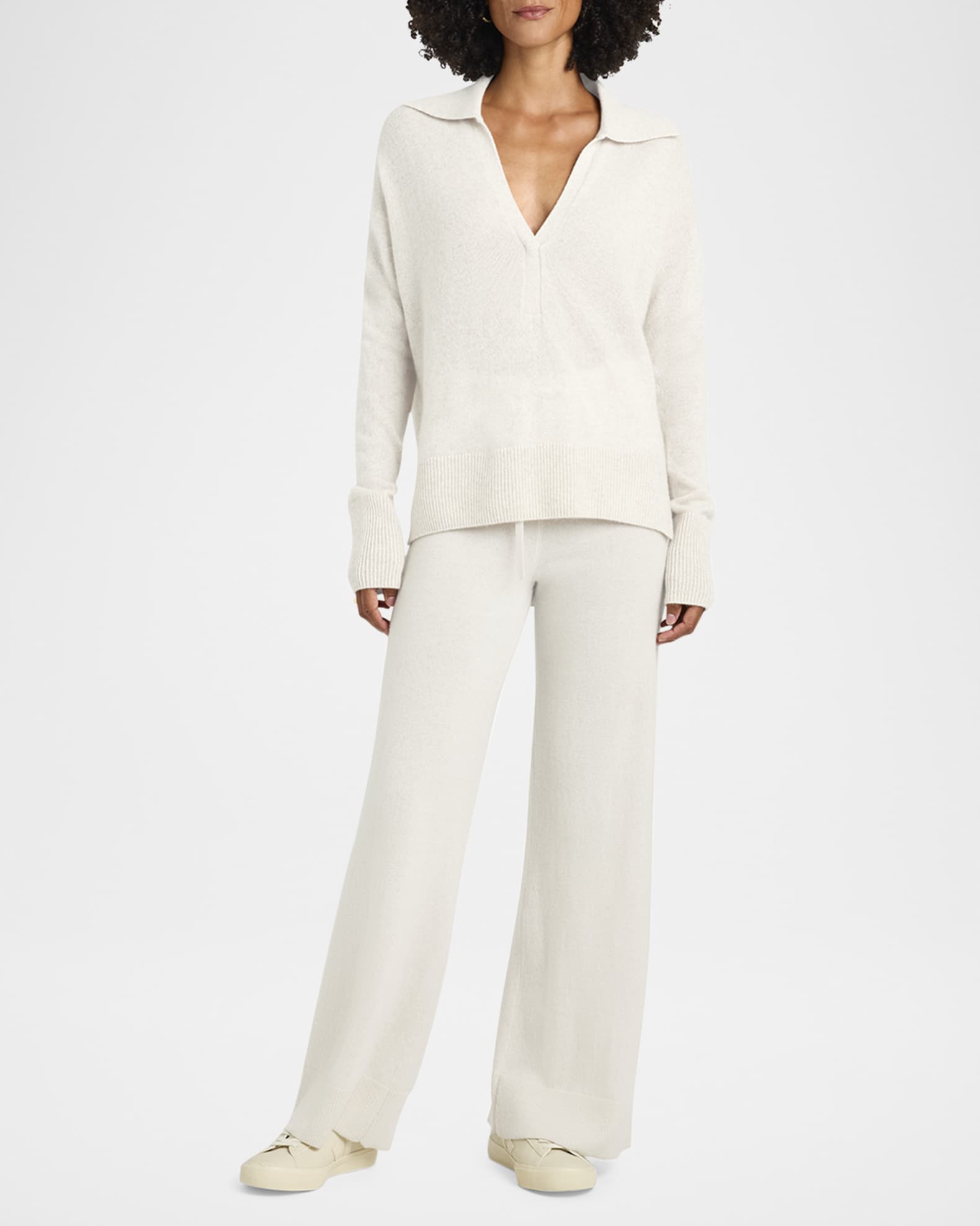 Cashmere Polo Sweater 1