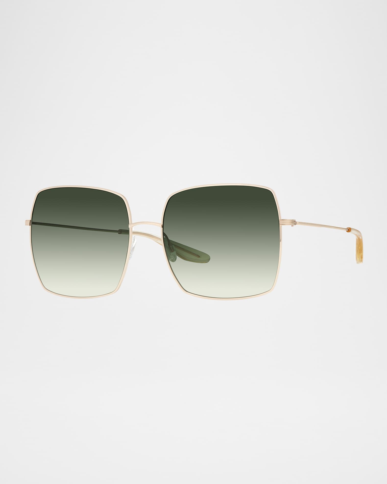 Barton Perreira Folasade Titanium Square Sunglasses Neiman Marcus