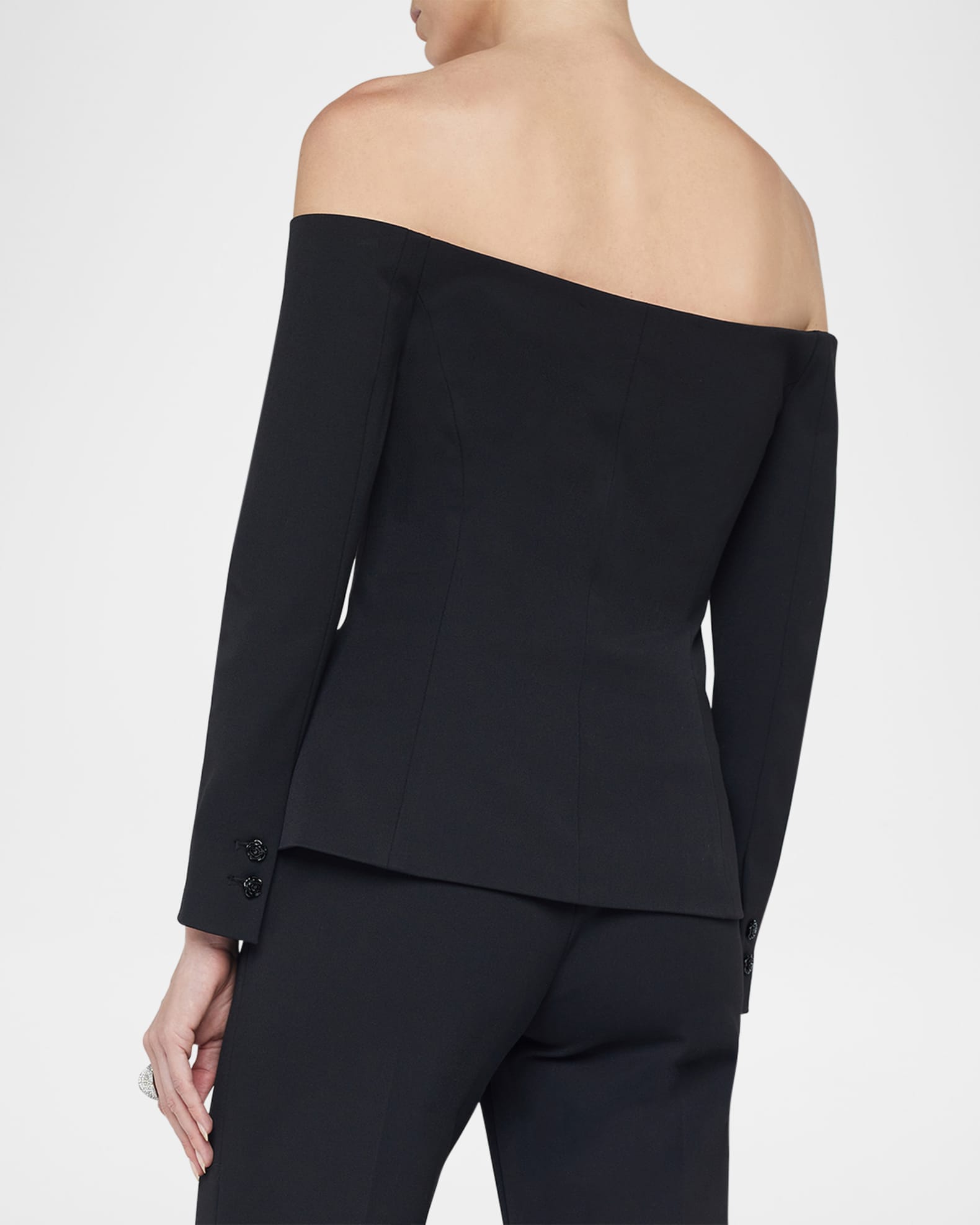 Theory off shoulder jacket hotsell