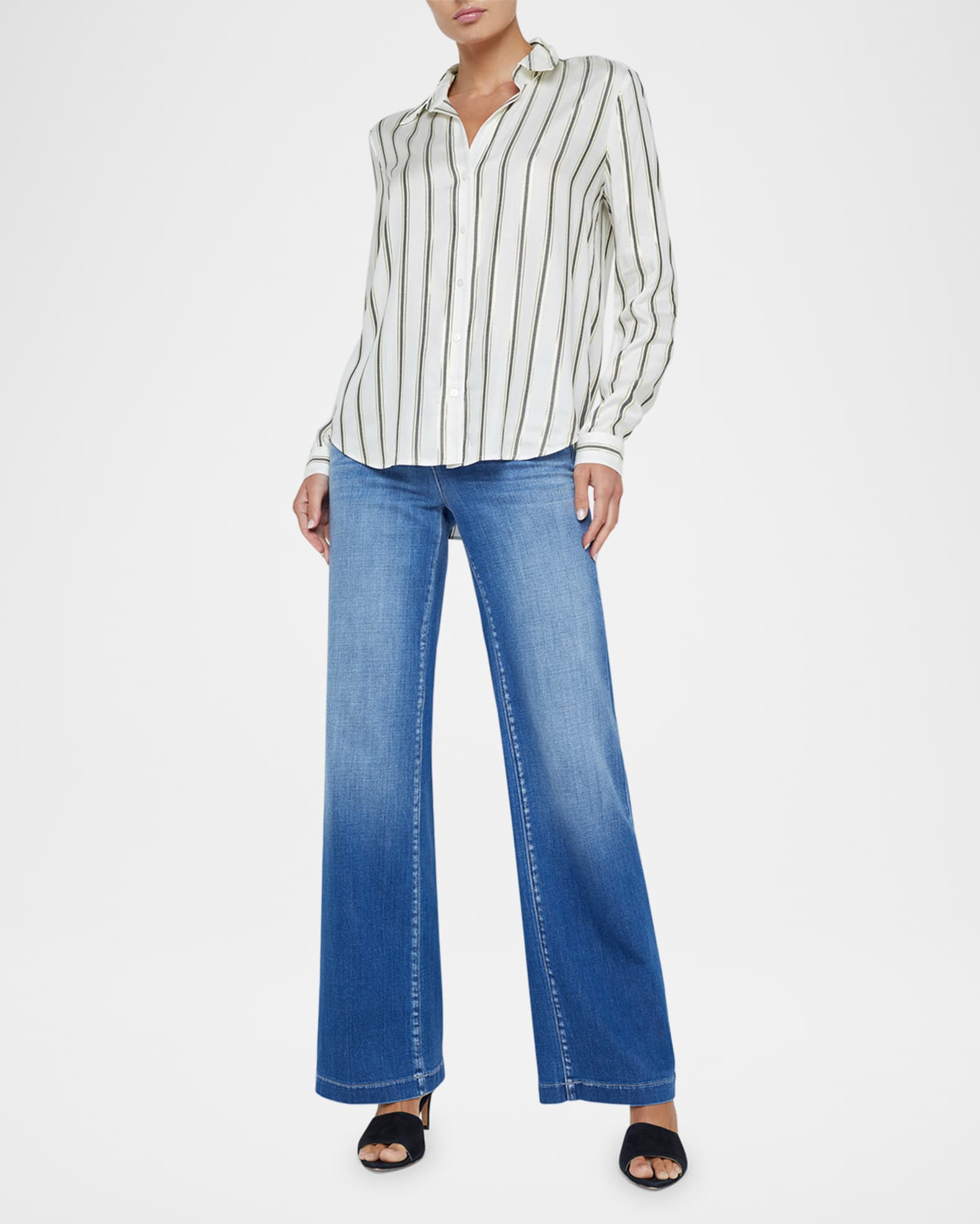 Holly Multi-Striped Blouse 1