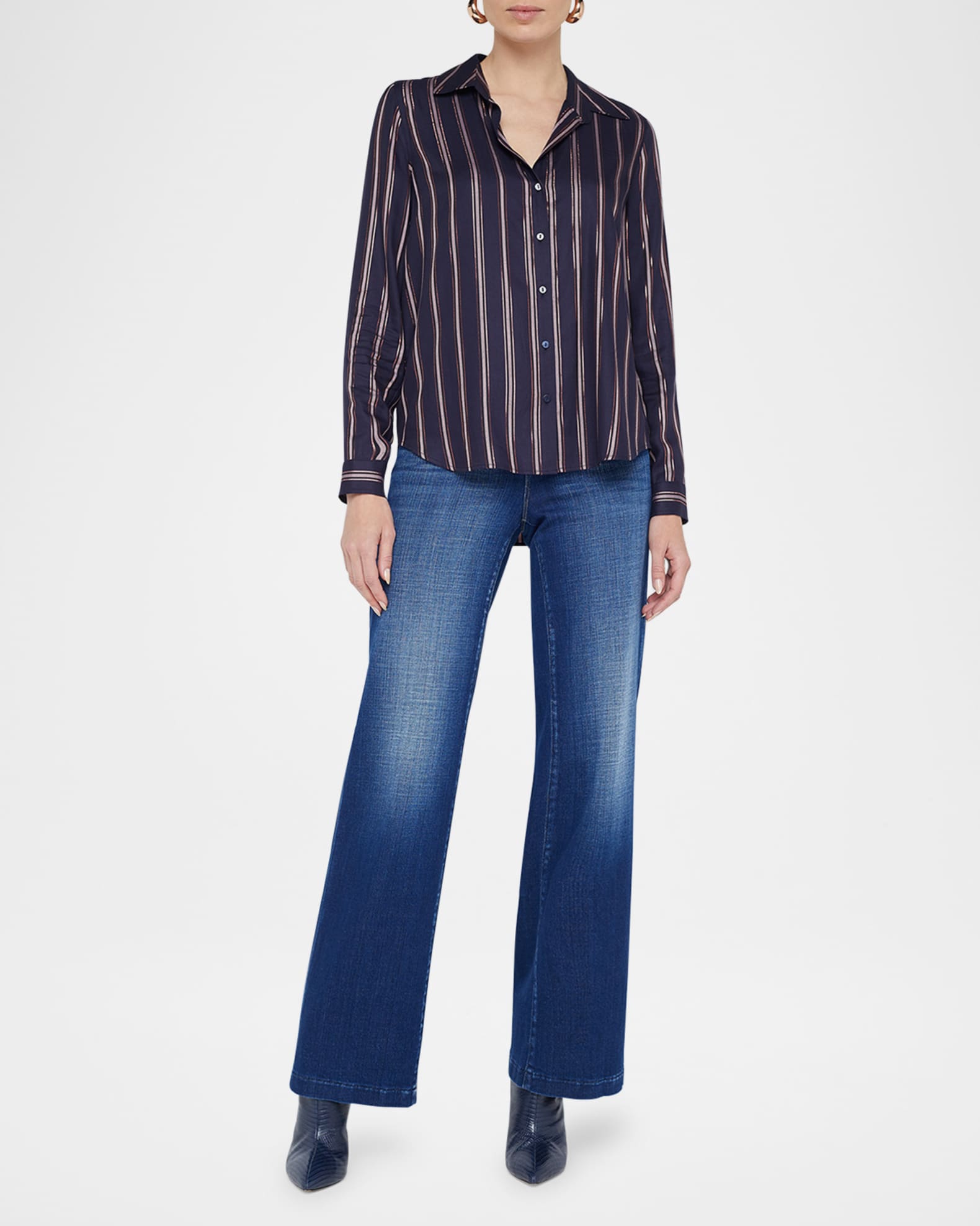 Holly Multi-Striped Blouse 1