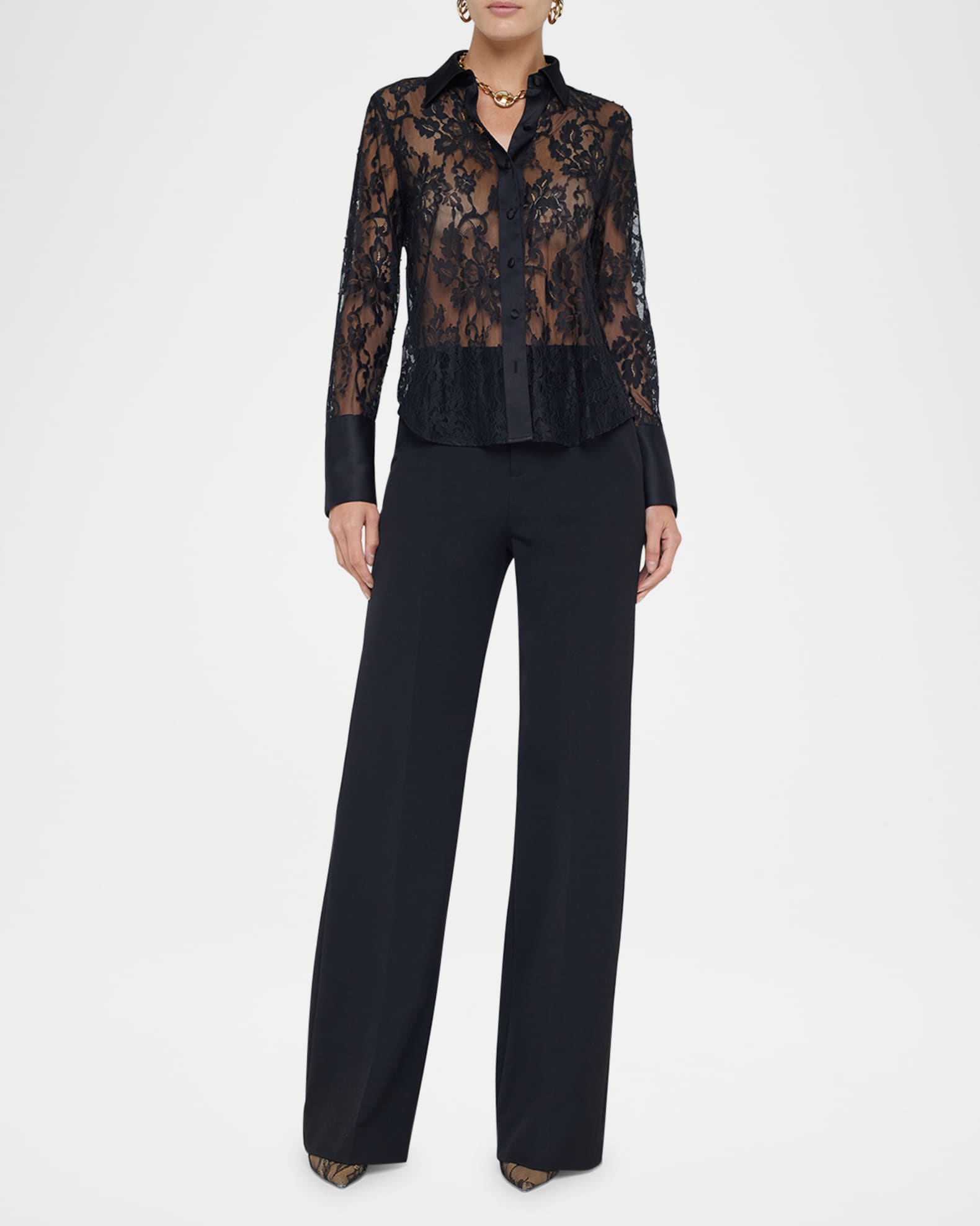 Reims Floral Lace Blouse 1