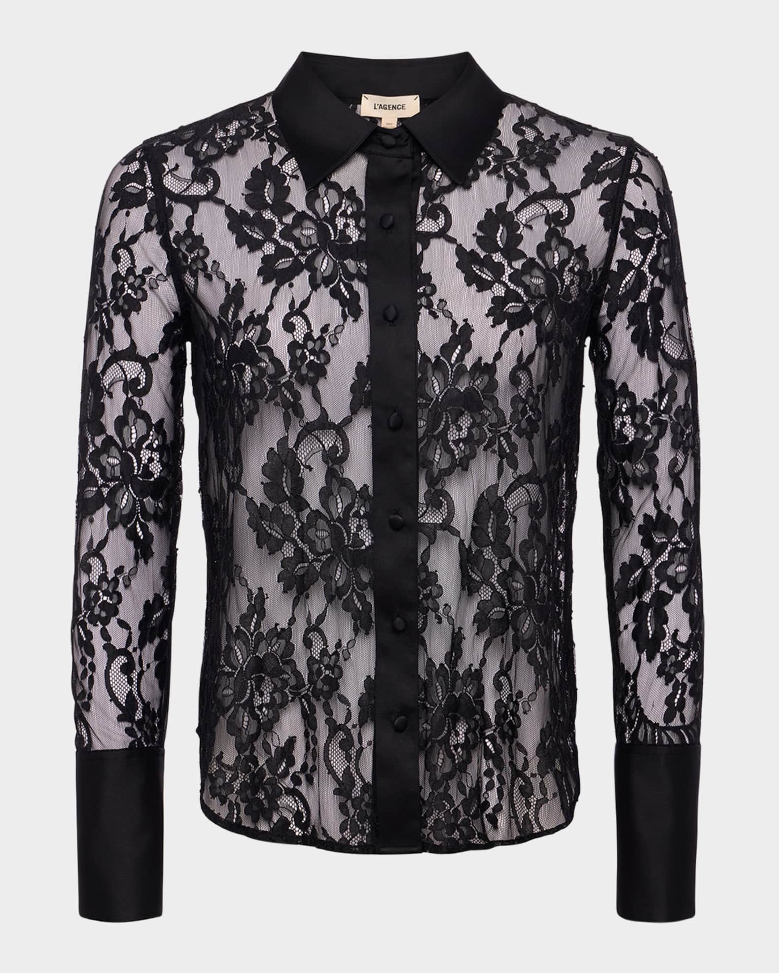 Reims Floral Lace Blouse 0