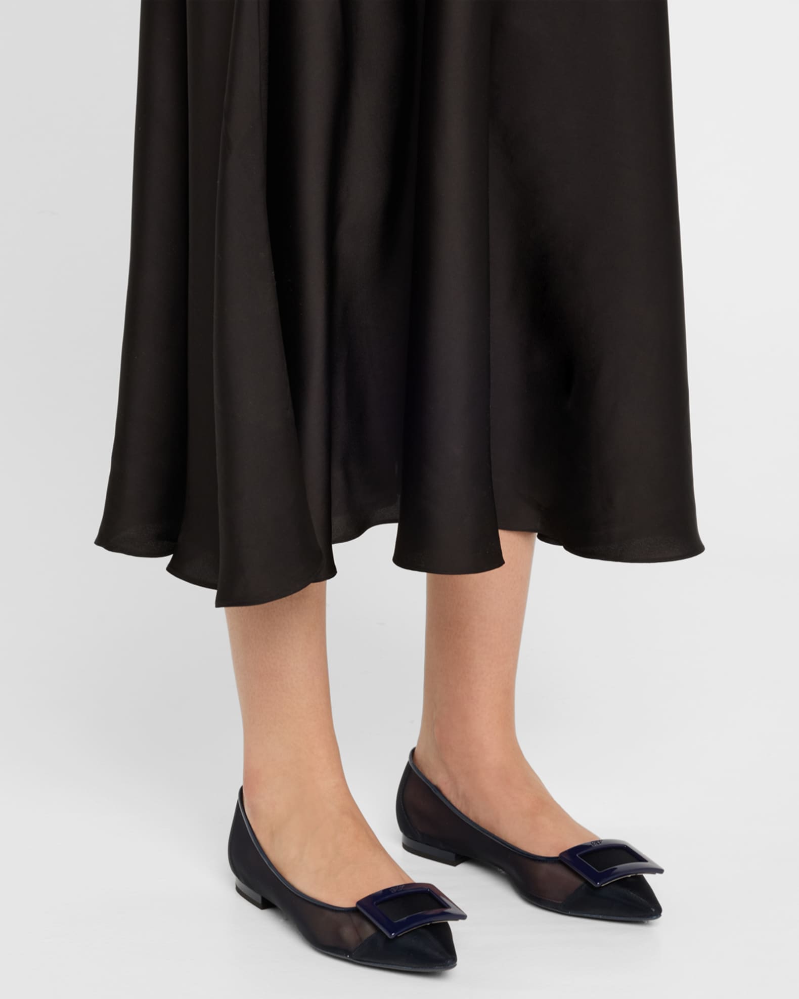 Gommettine Net Ballerina Flats 1