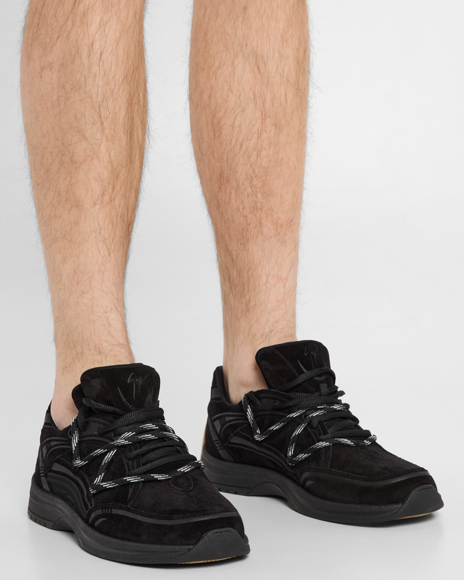 Men's GZ Trail Suede Low-Top Sneakers 1