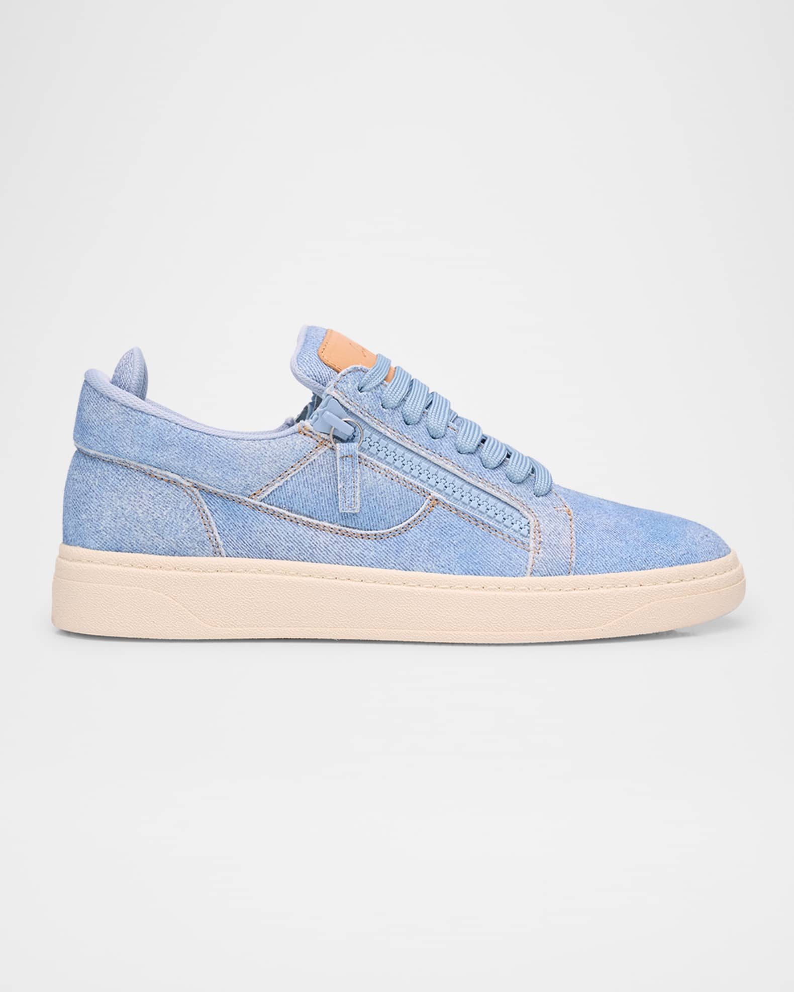 Men's GZ 94 Denim Low-Top Sneakers 0