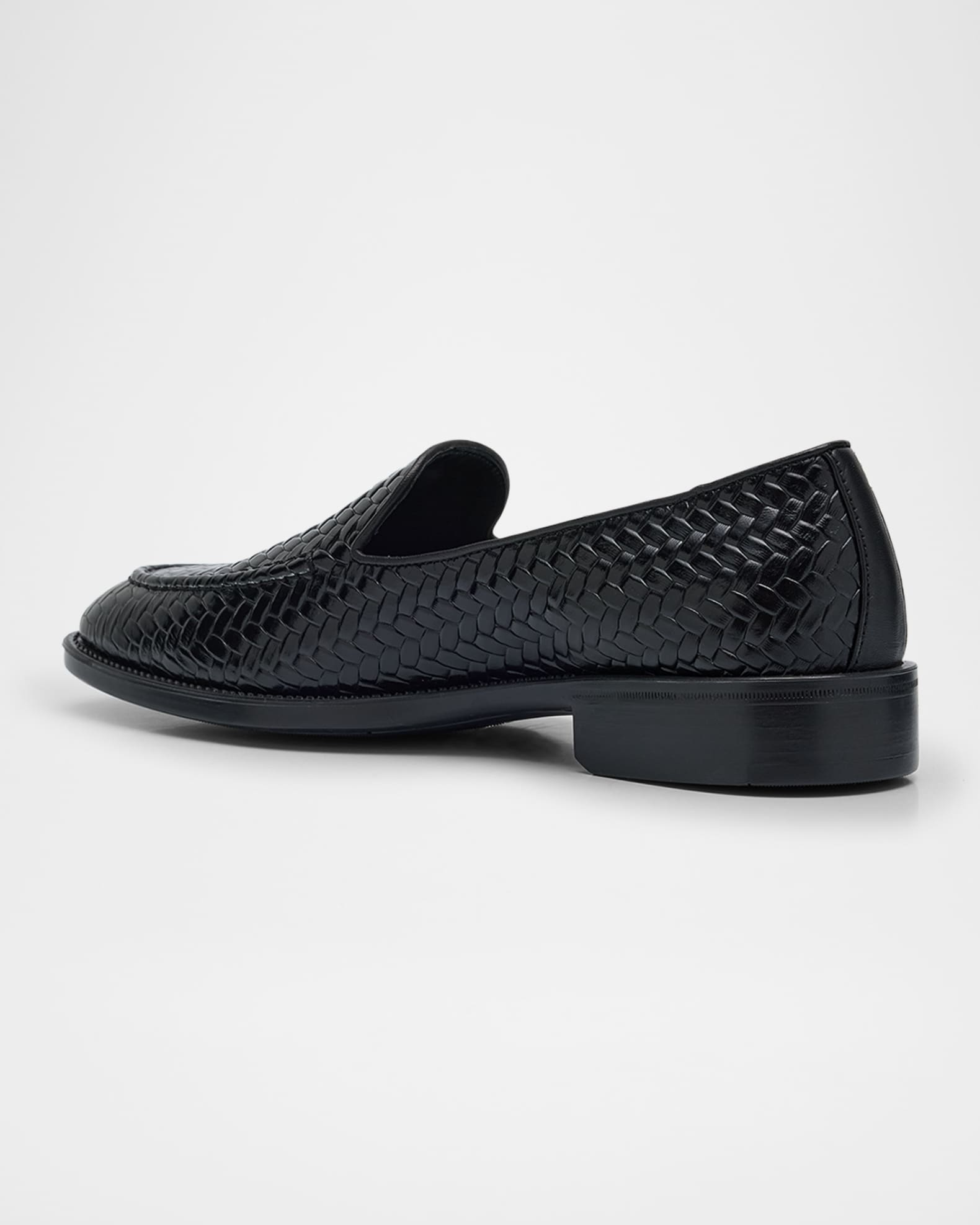 Men's Sorrento 15 Woven Leather Loafers 1