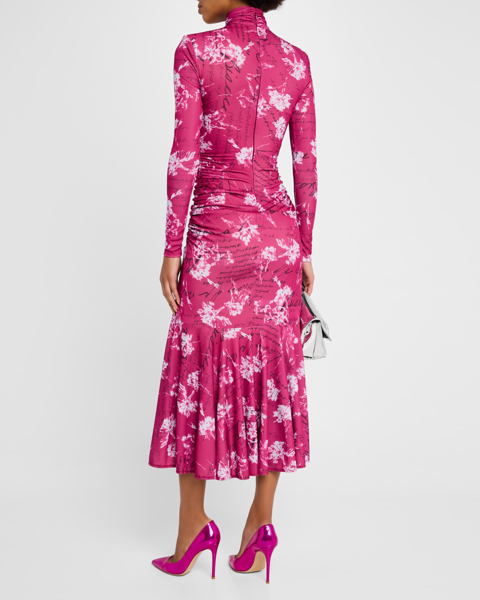 Carnation tie shoulder mini dress online