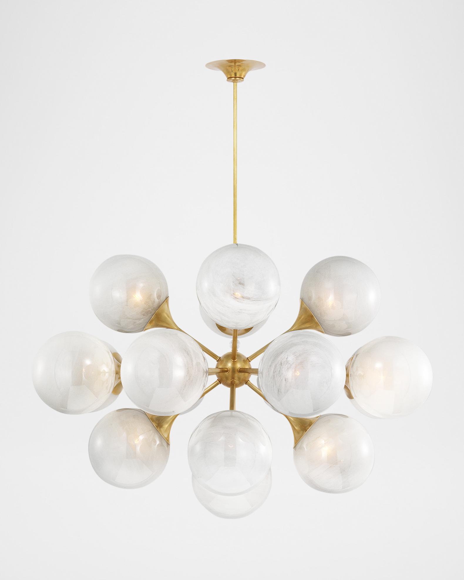 Visual Comfort Signature Cristol 40" 17-Light Chandelier by AERIN ...