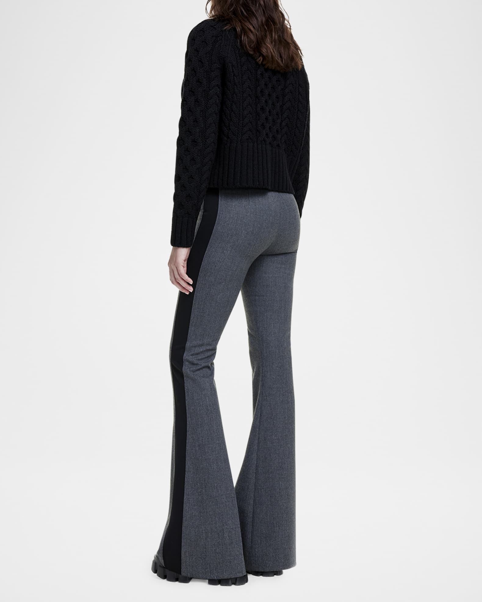 Tux Stripe Bootcut Pants 1