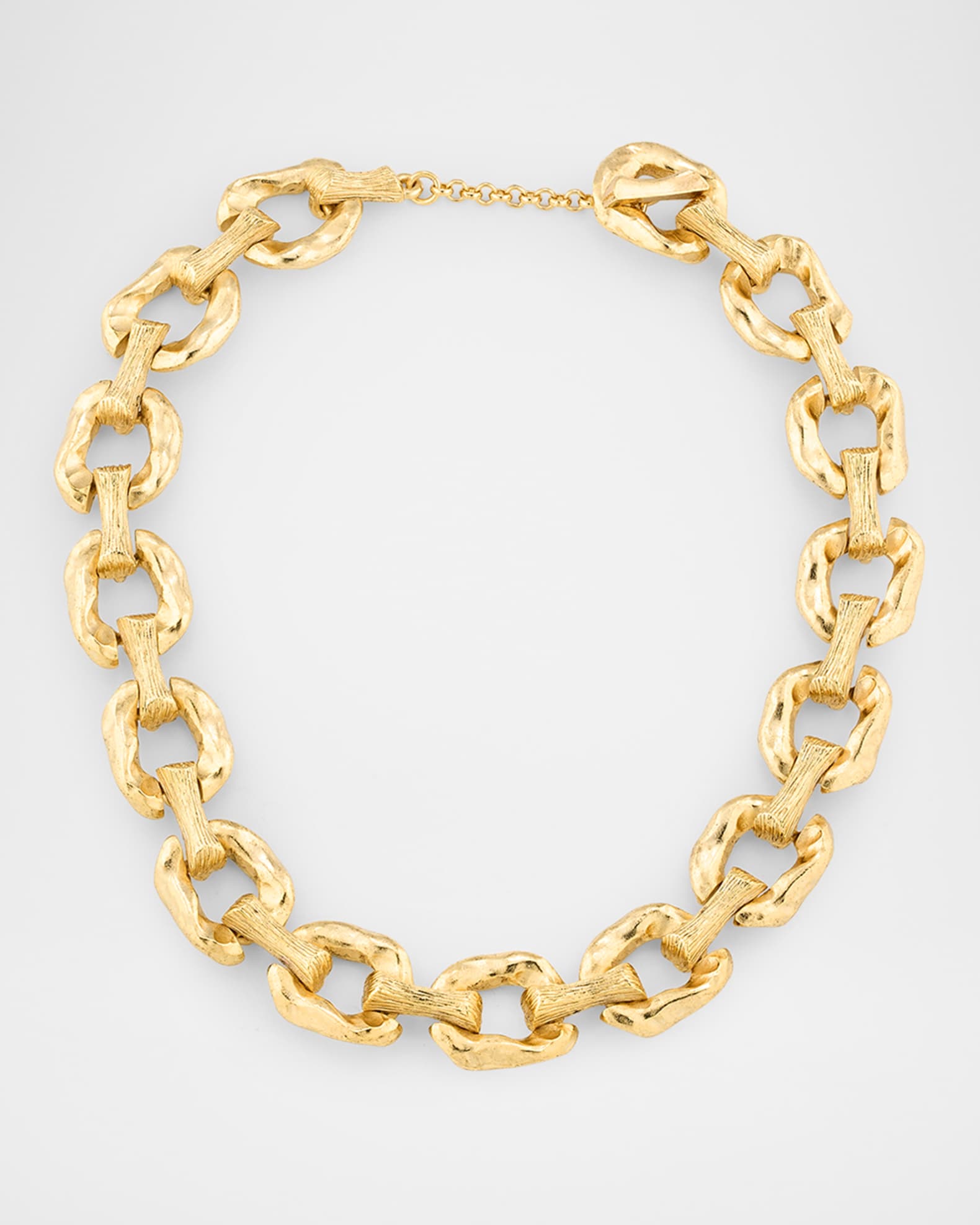 Oversized Chain-Link Necklace 0