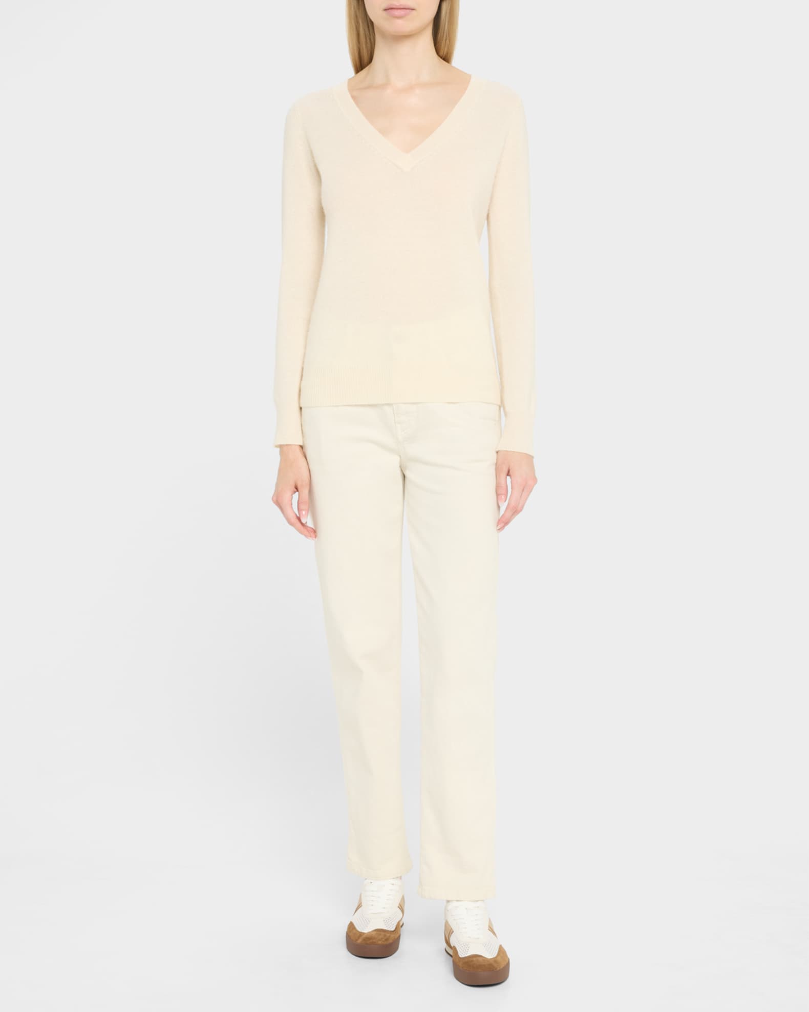 Chloe Kick Mesh and Leather Low-Top Sneakers | Neiman Marcus