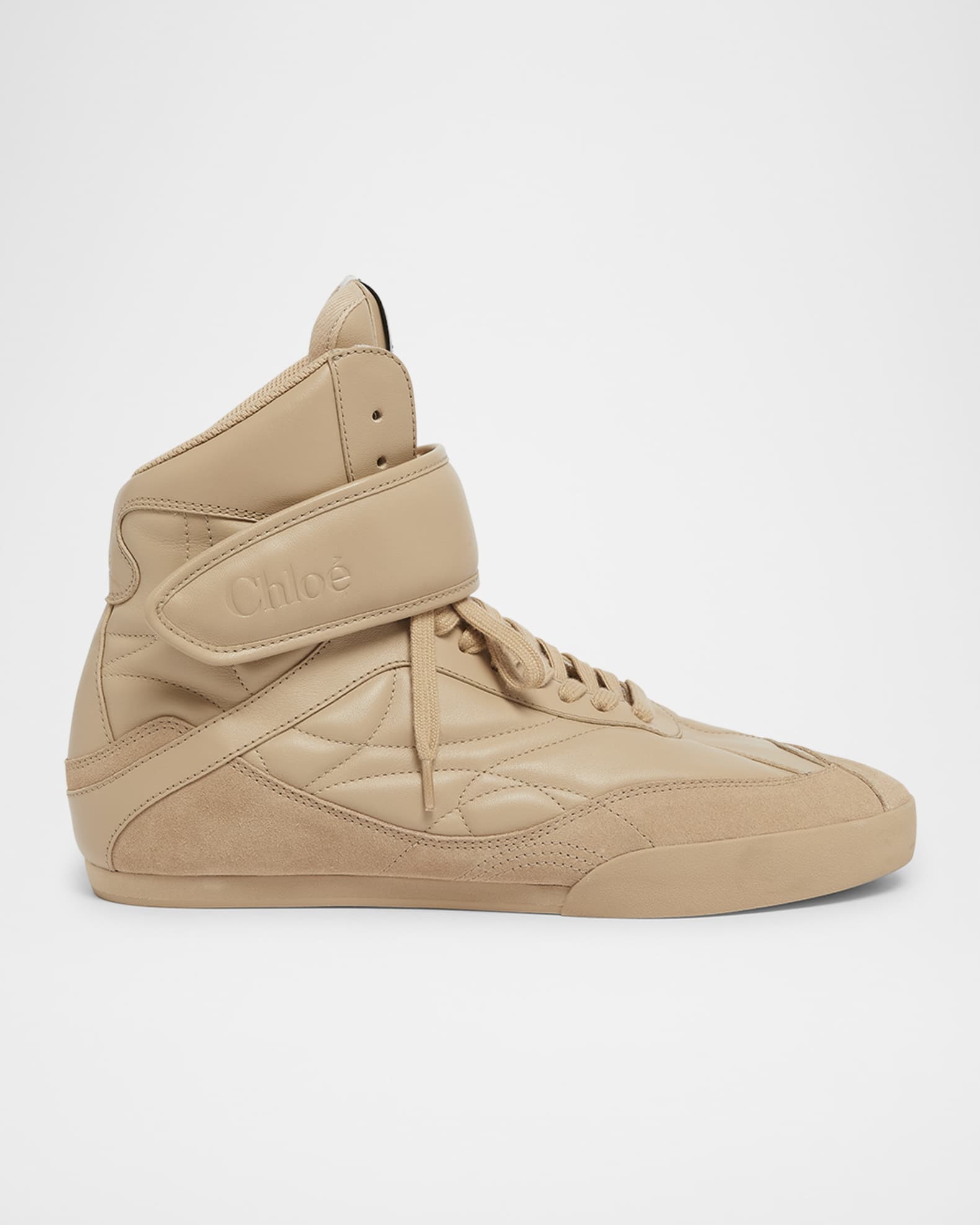 Kick Leather High-Top Sneakers 0