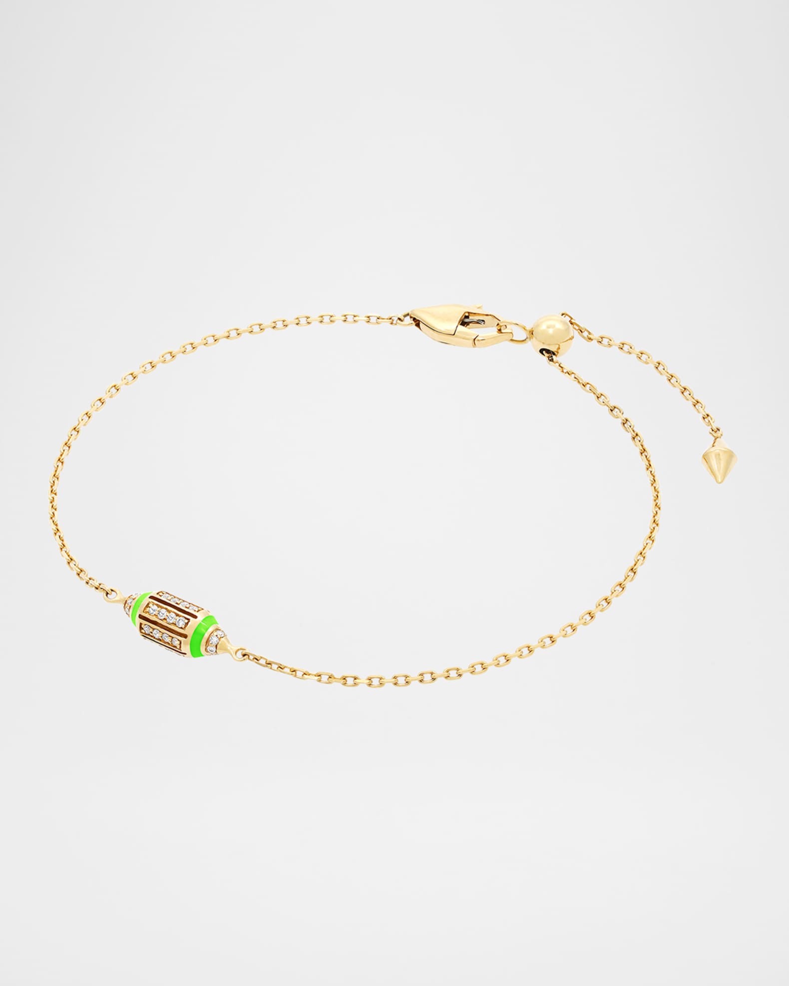 18K Yellow Gold Summer Heus Bracelet with HyCeram and Diamonds 0