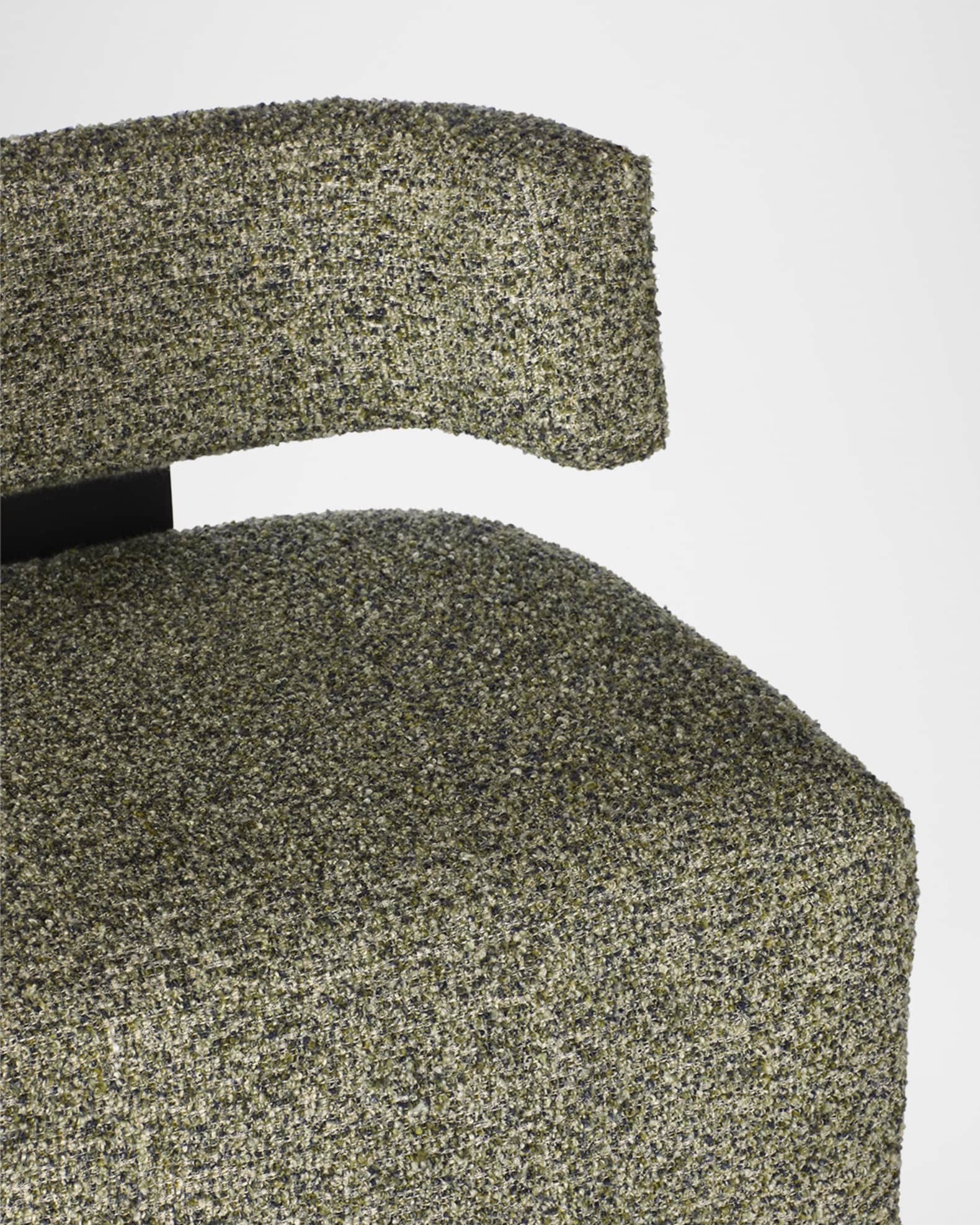 Winslow Boucle Swivel Chair 1