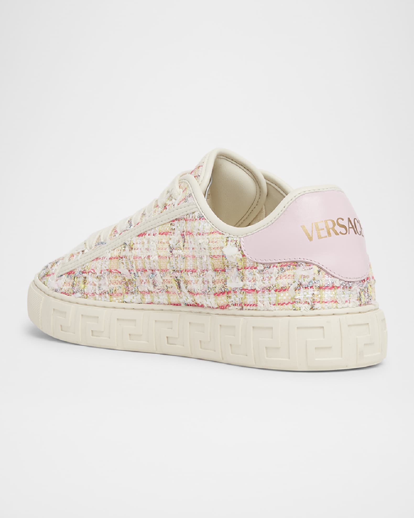 Greca Boucle Low Top Sneakers