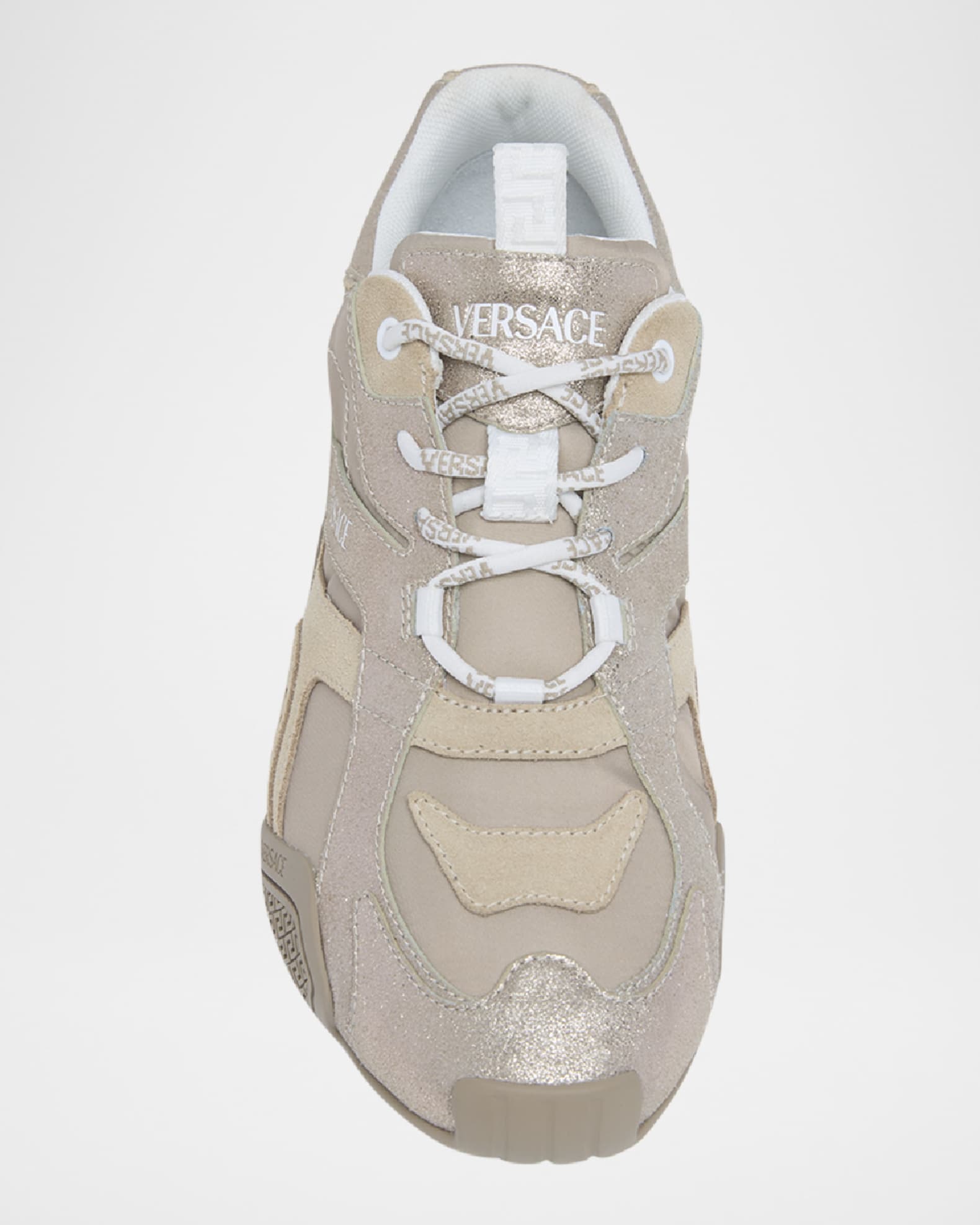 Galaxia Metallic Suede Fashion Sneakers