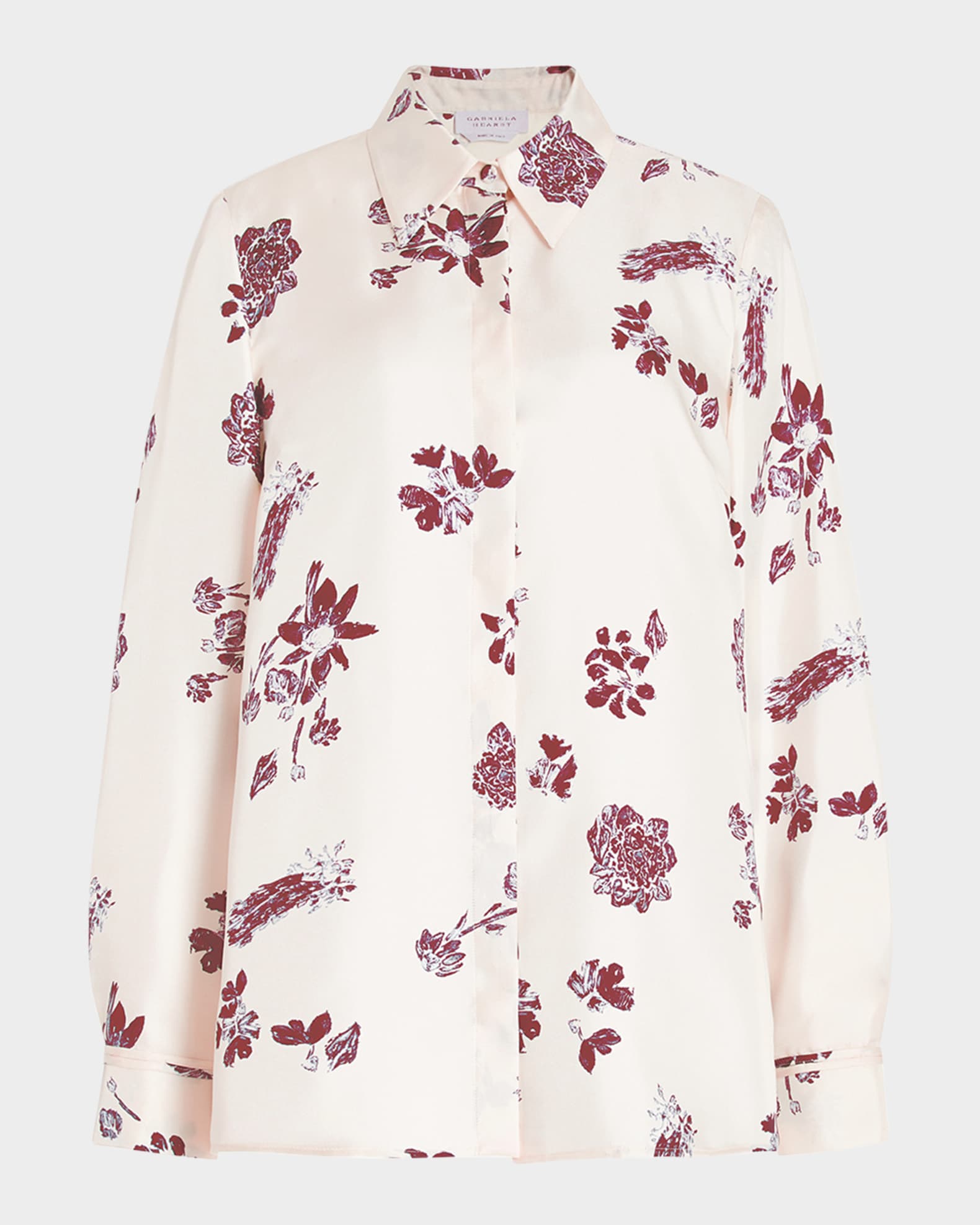 Cruz Floral Silk Shirt 0