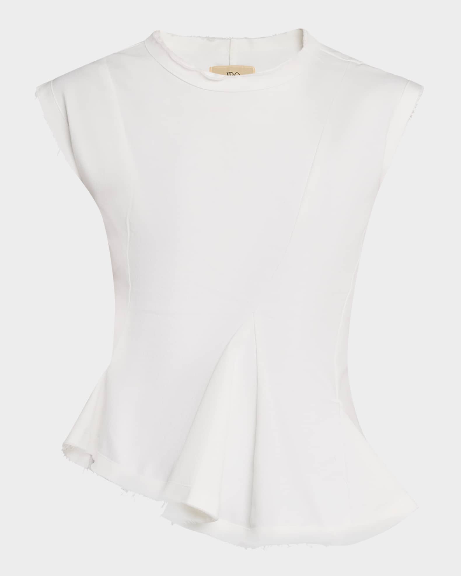 Jordan Asymmetric Peplem-Hem Top 0