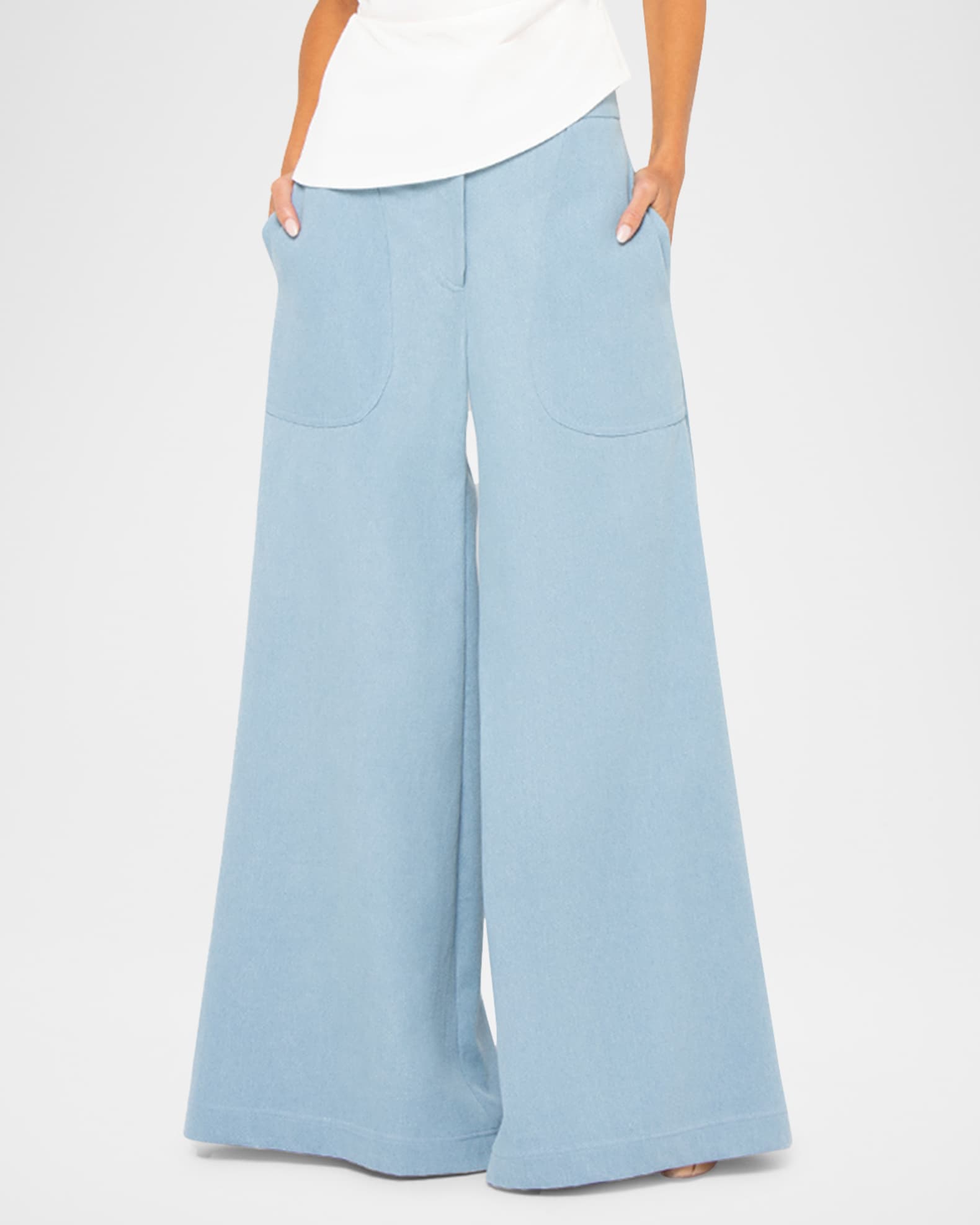 パンツ nullus 23aw/wide denim pants UNUSED＞WIDE DENIM PANTS/デニムパンツ