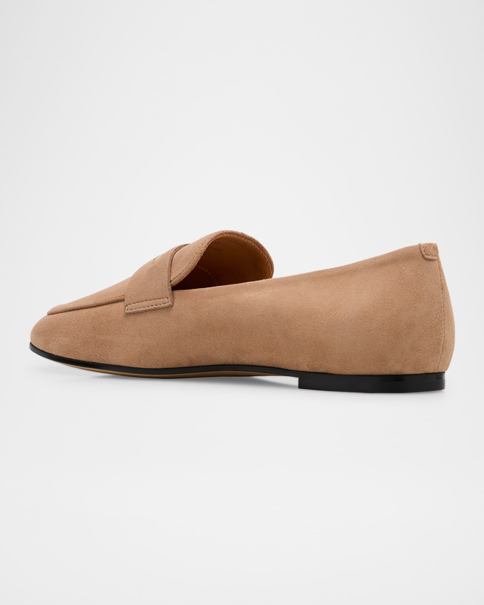 Cuoio Leather Bar Detail Loafers 1