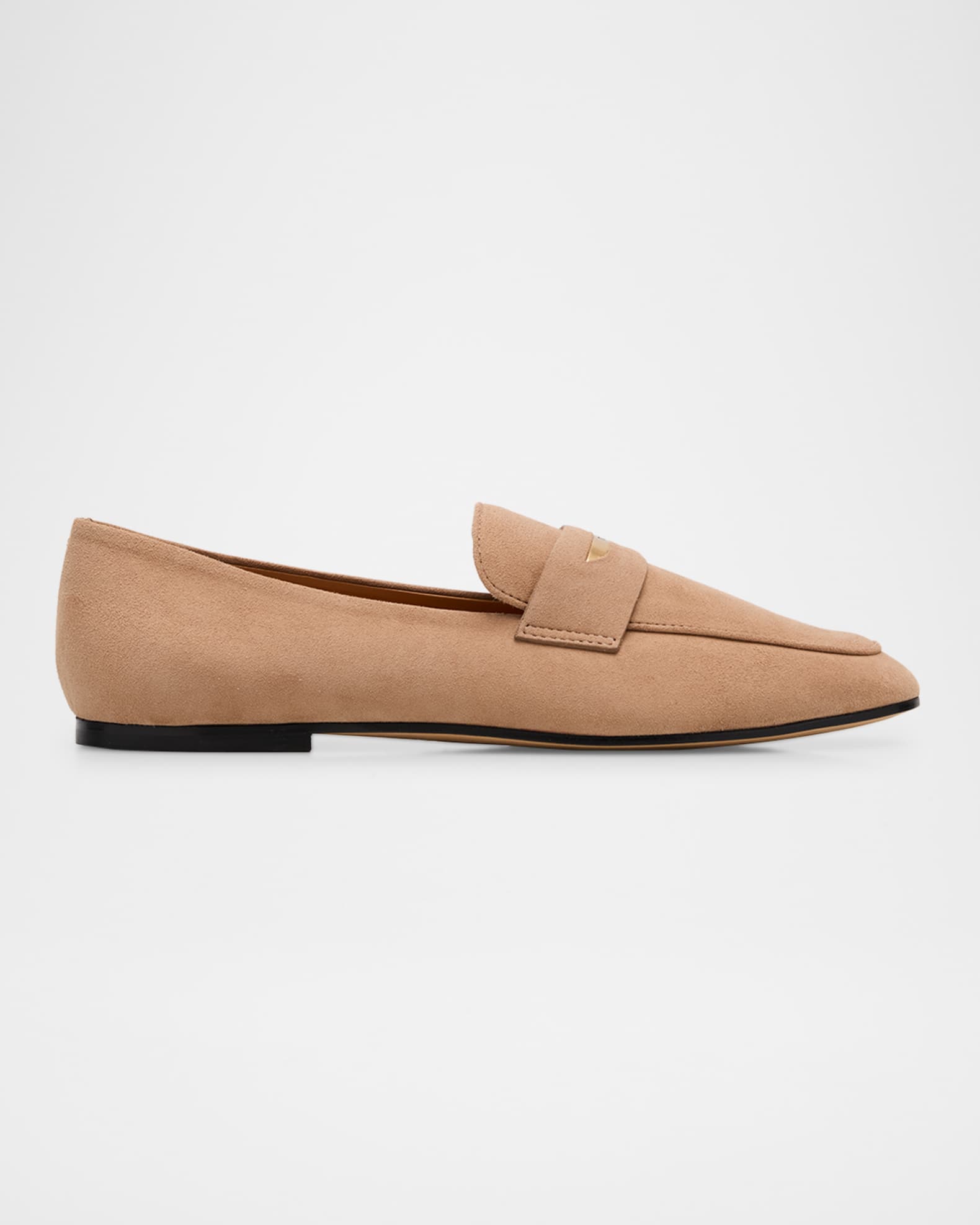 Cuoio Leather Bar Detail Loafers 0