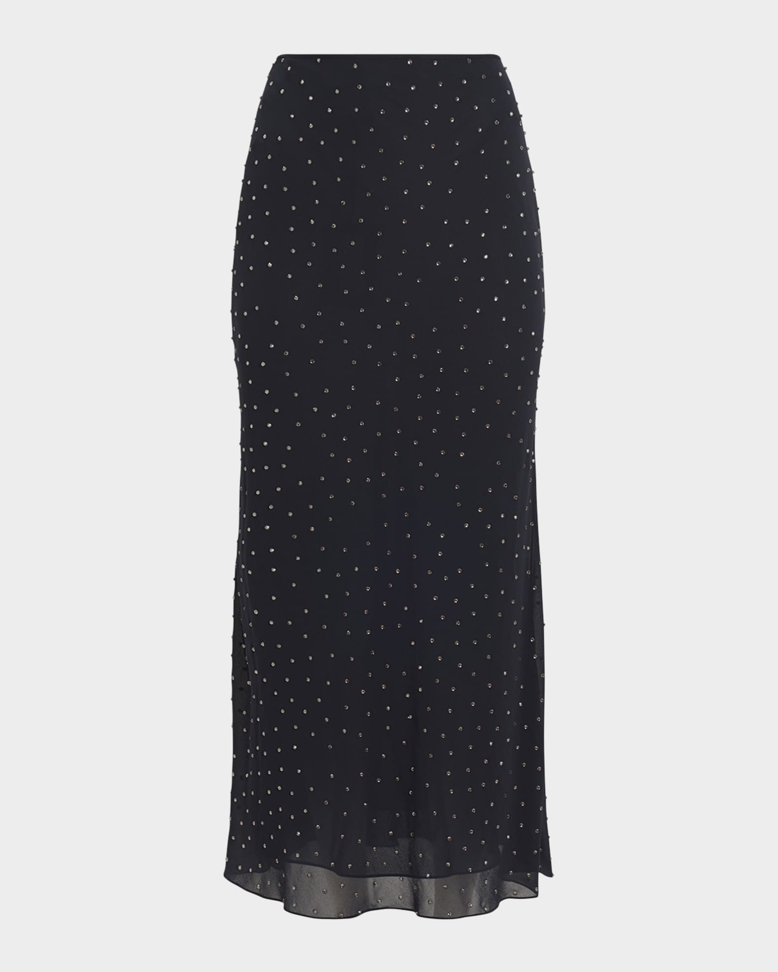 Kinski Embellished Midi Skirt 0