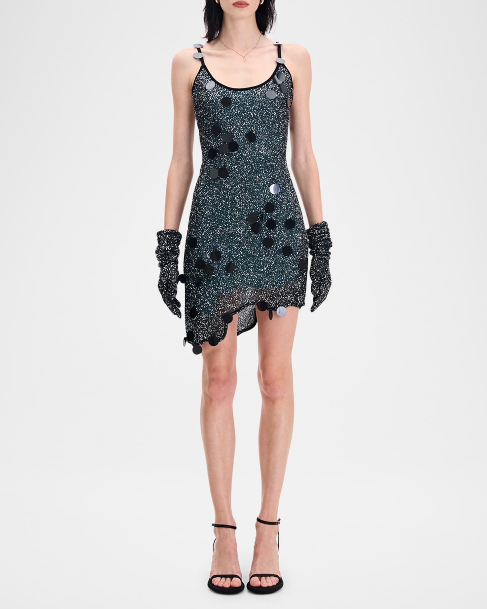 Bindi Sequined Mini Dress 1