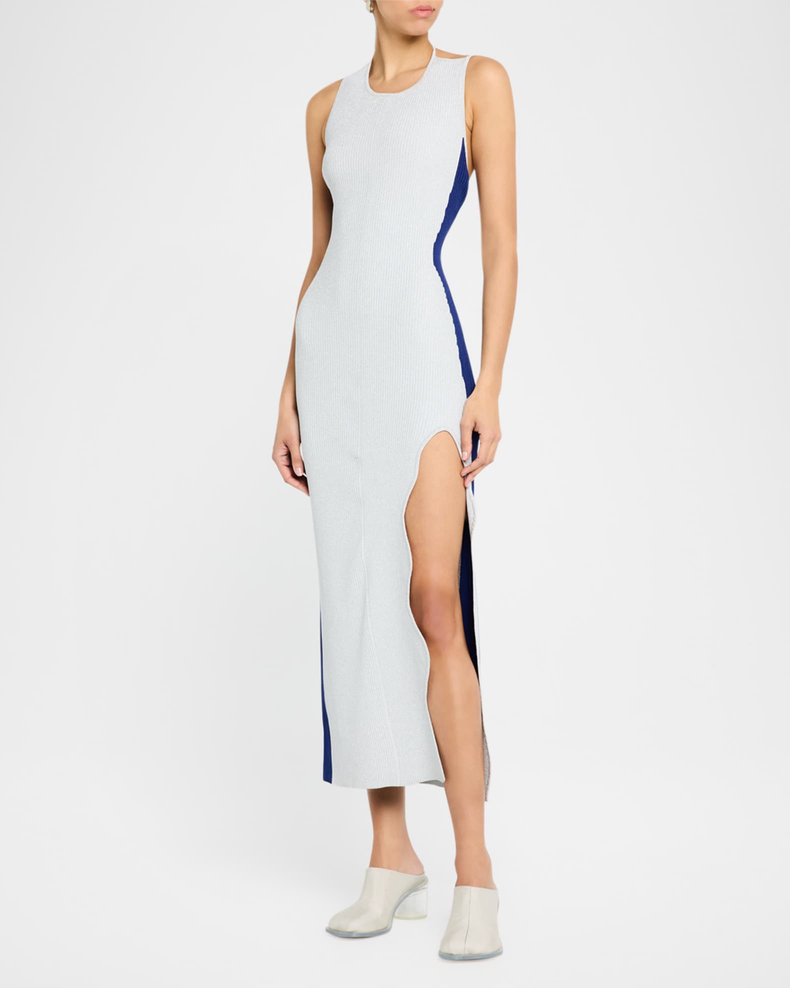 Basil Open-Back Midi Dress 1