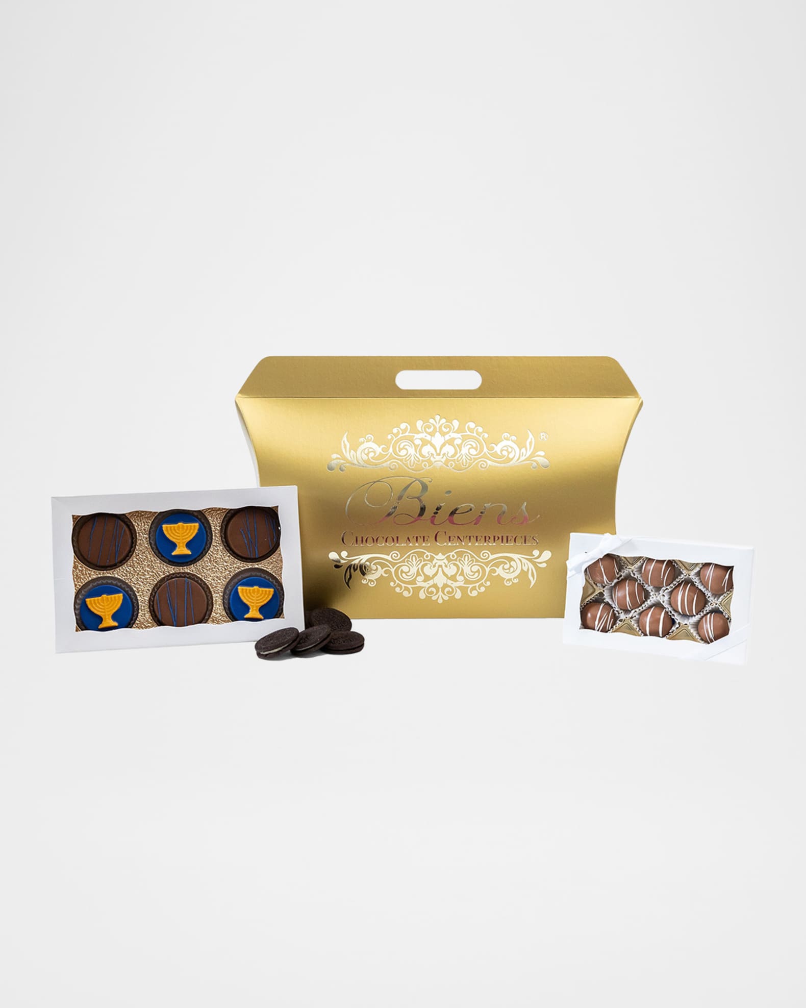 Hanukkah Custom Sandwich Cookie & Bien Tote Box 0
