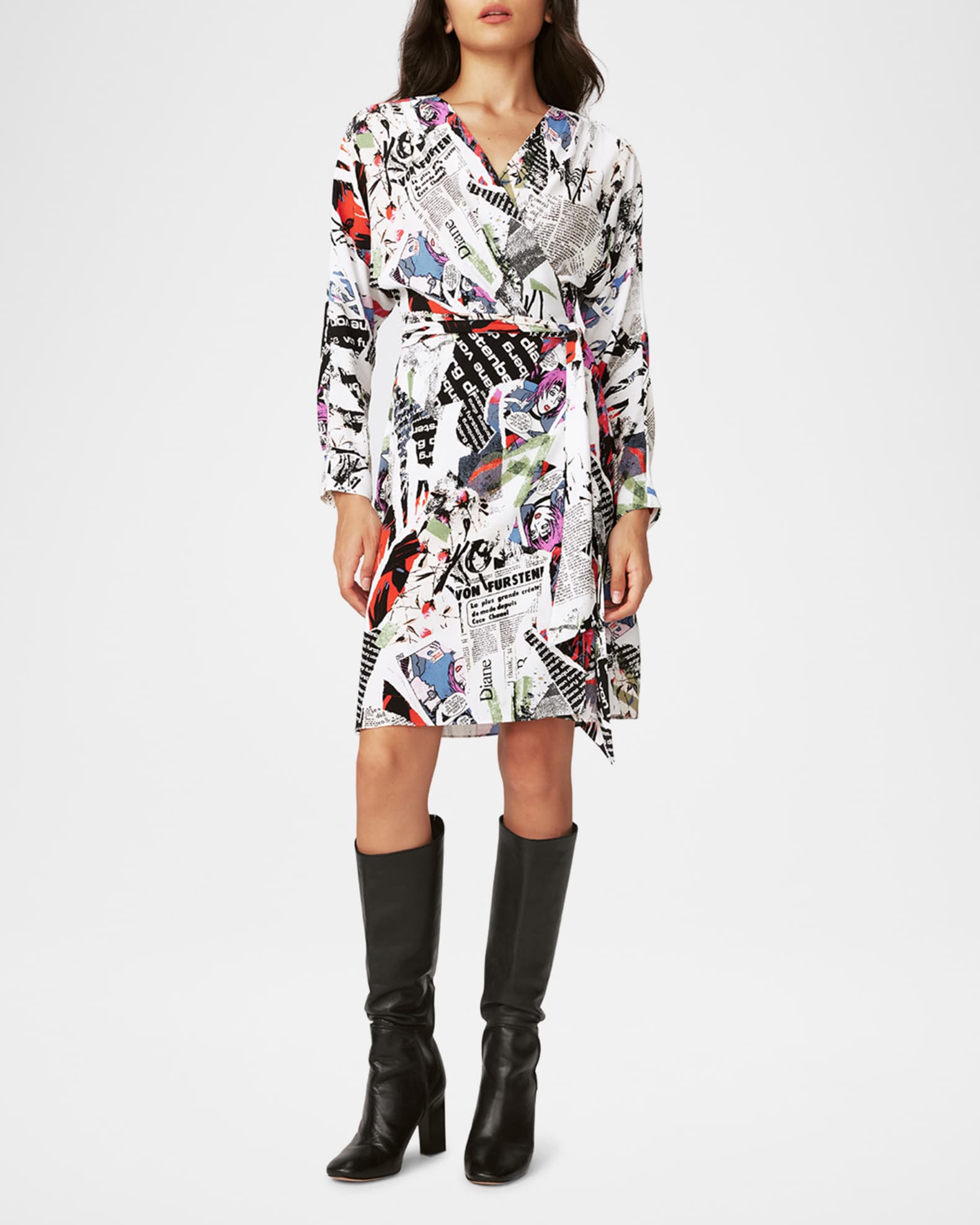 Diane von furstenberg newspaper dress 2025