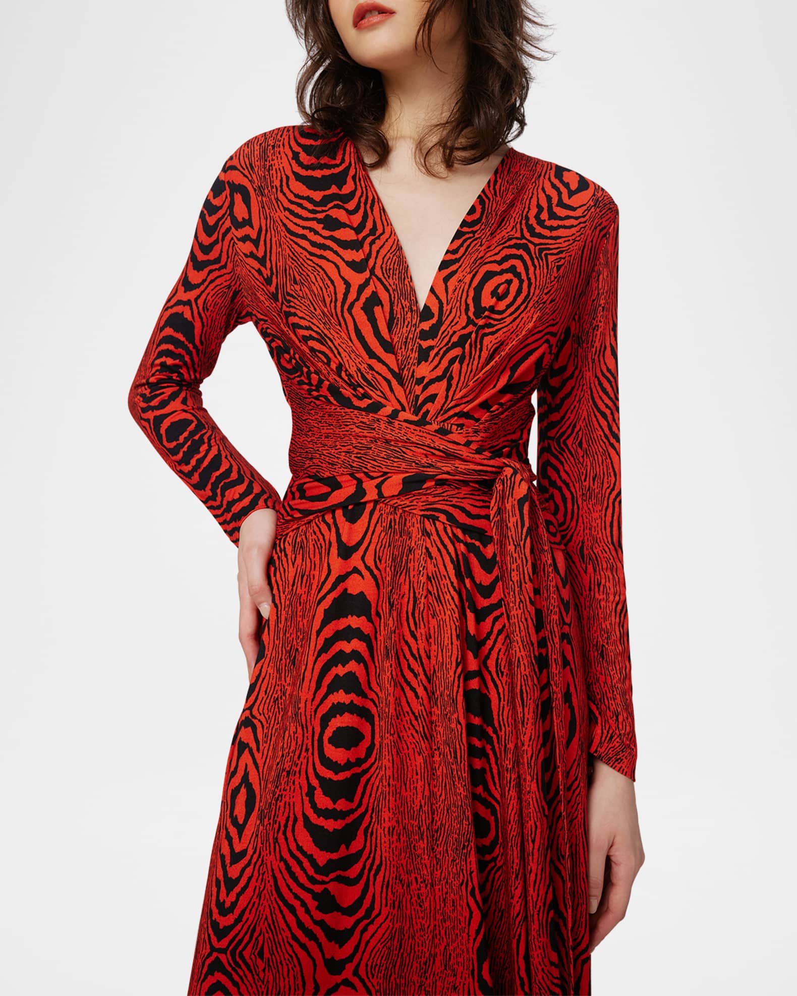 Diane Von Furstenberg Dorothee Dress Red
