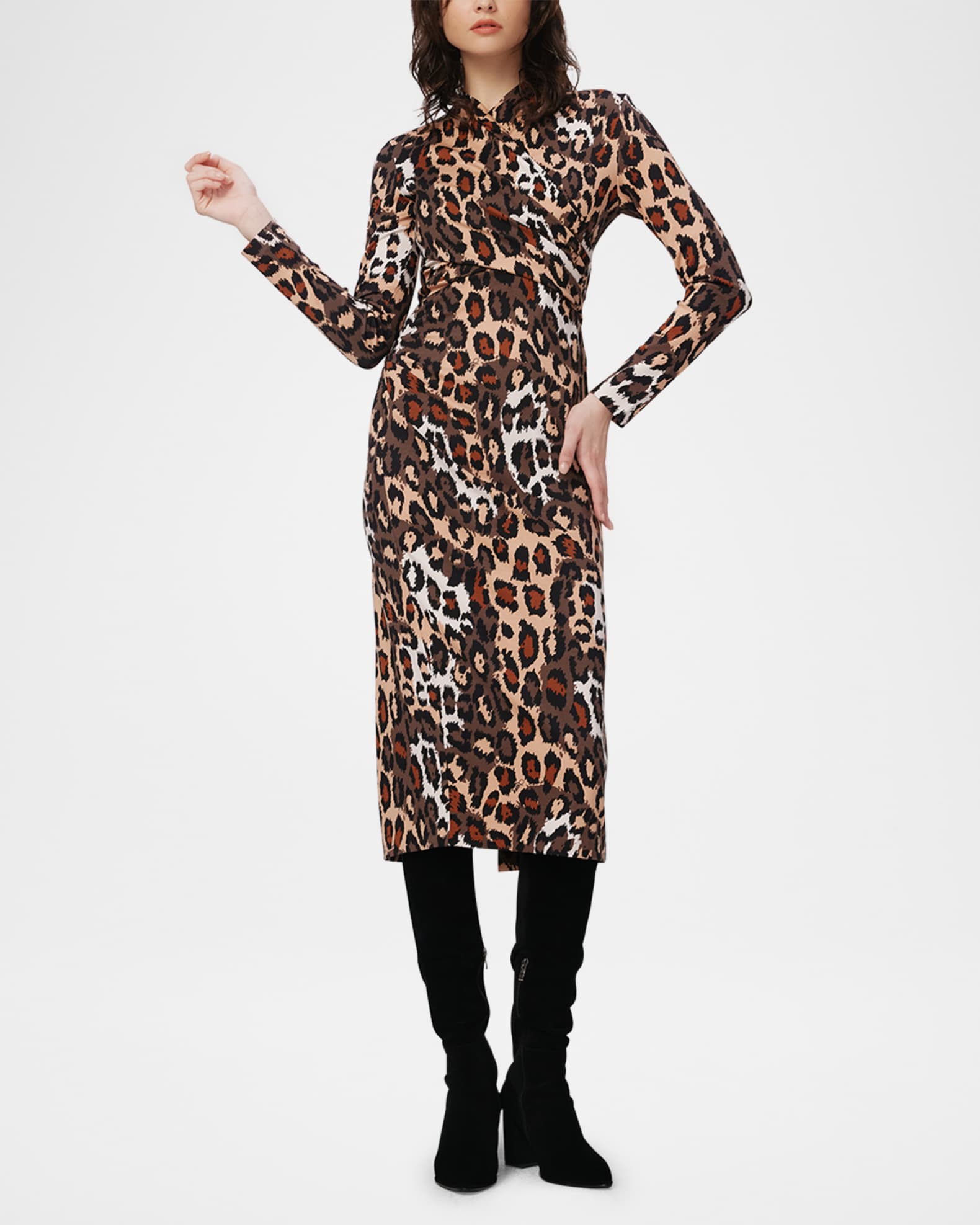 Diane Von Furstenberg Barlow Dress Natural