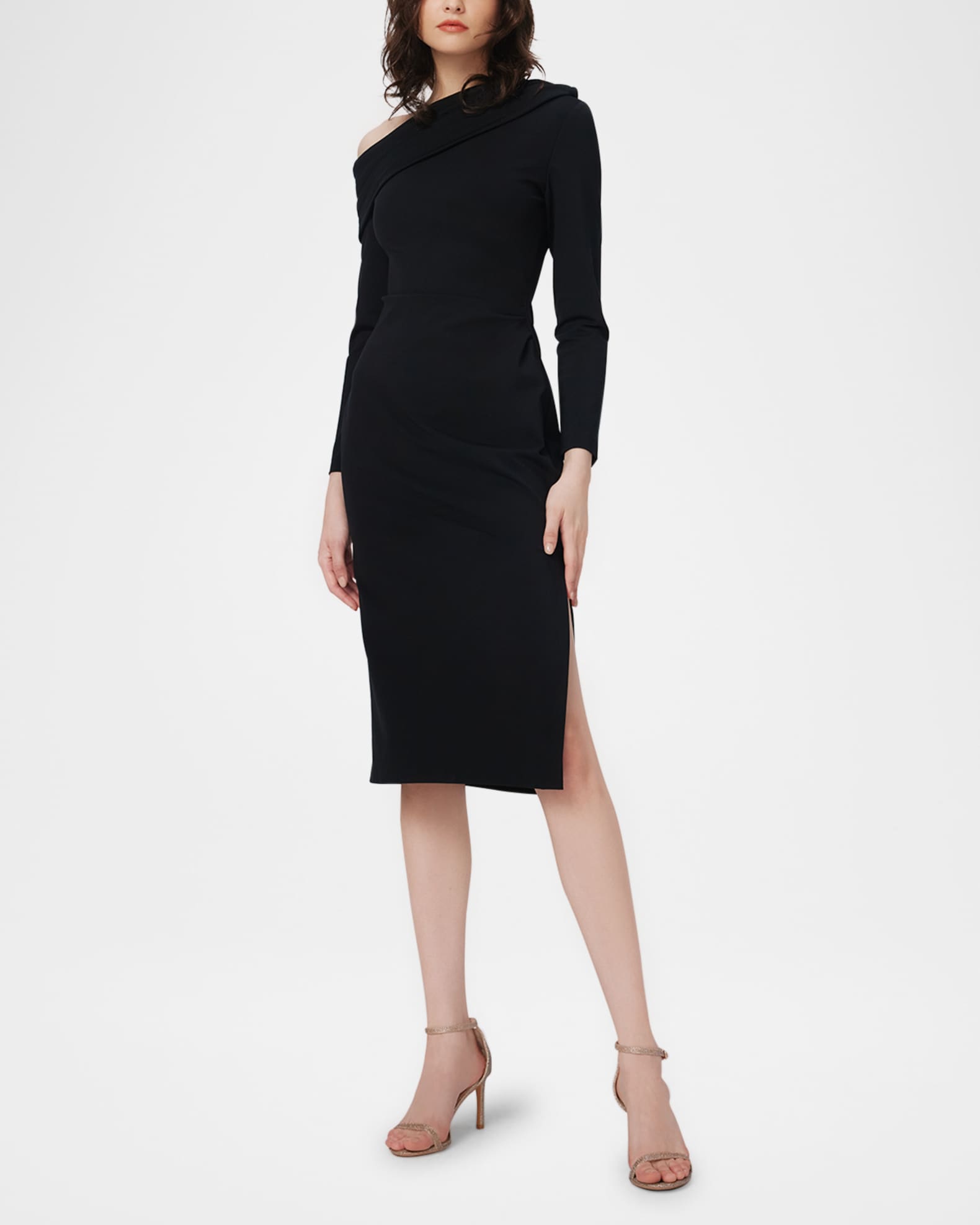Diane von furstenberg one shoulder dress shop