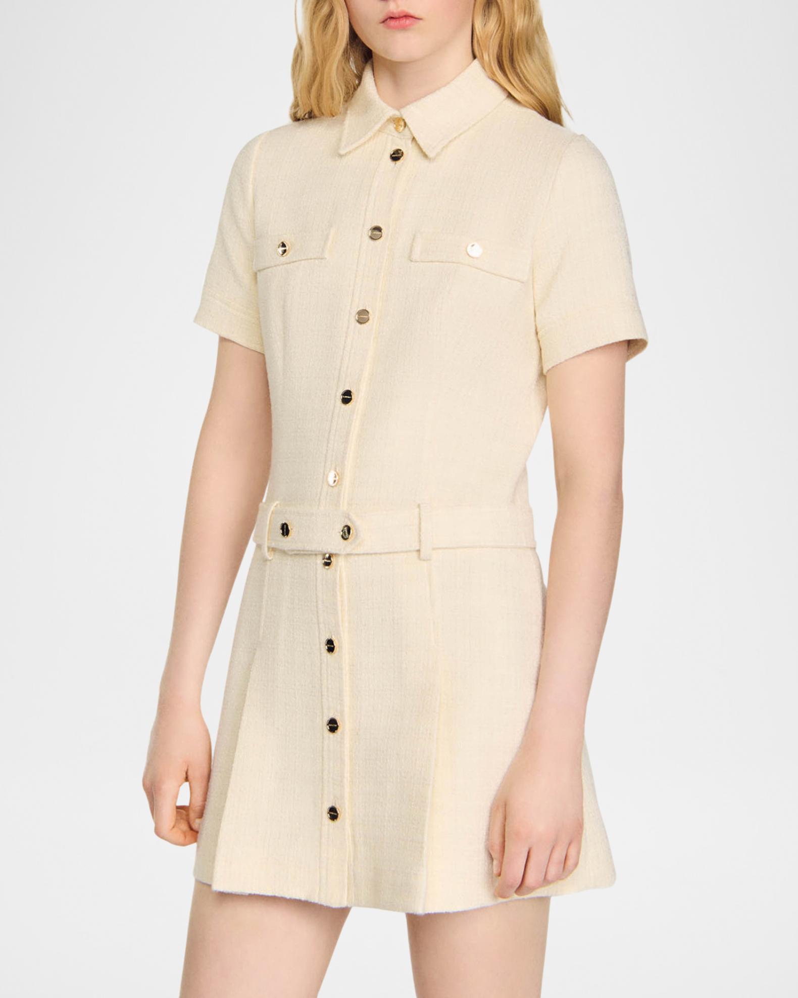 Robe Fille Fleur Bleu Avec Ceinture - Tenue Mariage Ou Cérémonie 4-12 Ans