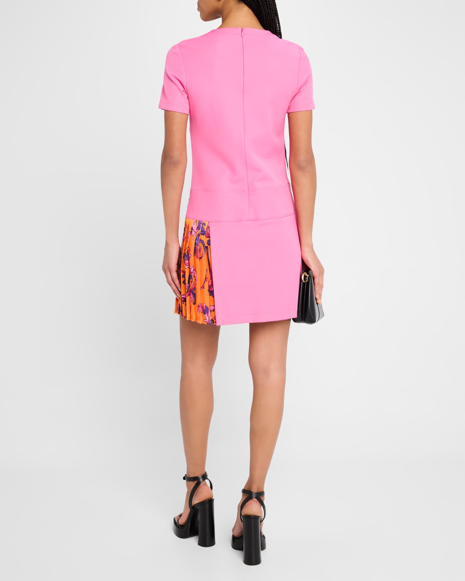 VERSACE JEANS COUTURE | Lilac Women's Short Dress | YOOX